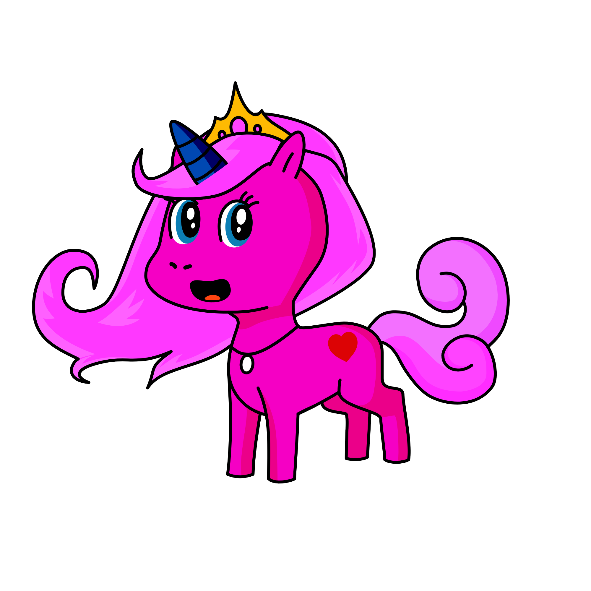 pinkie pie, the unicorn