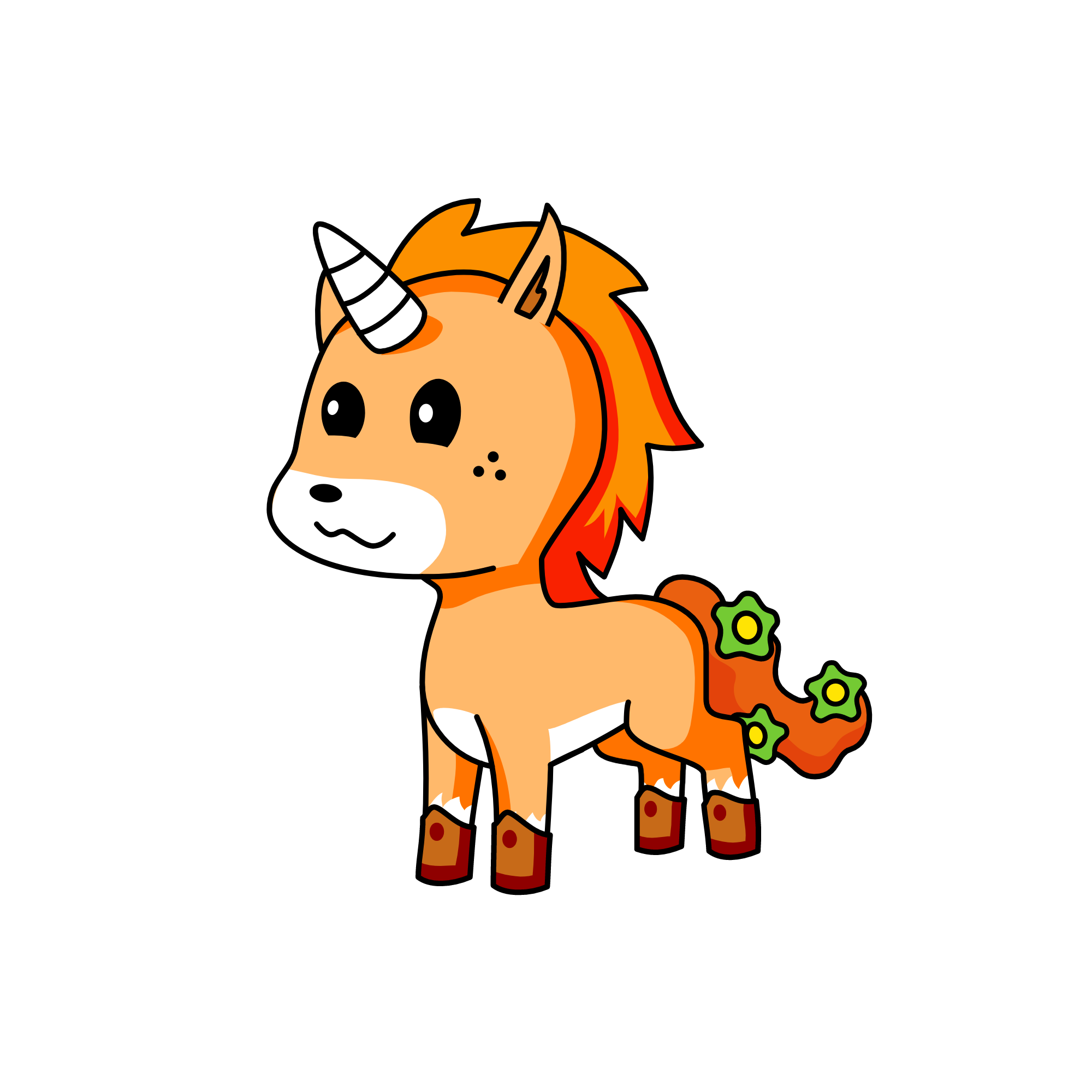 Uhh idk a fox-a-corn?, the unicorn