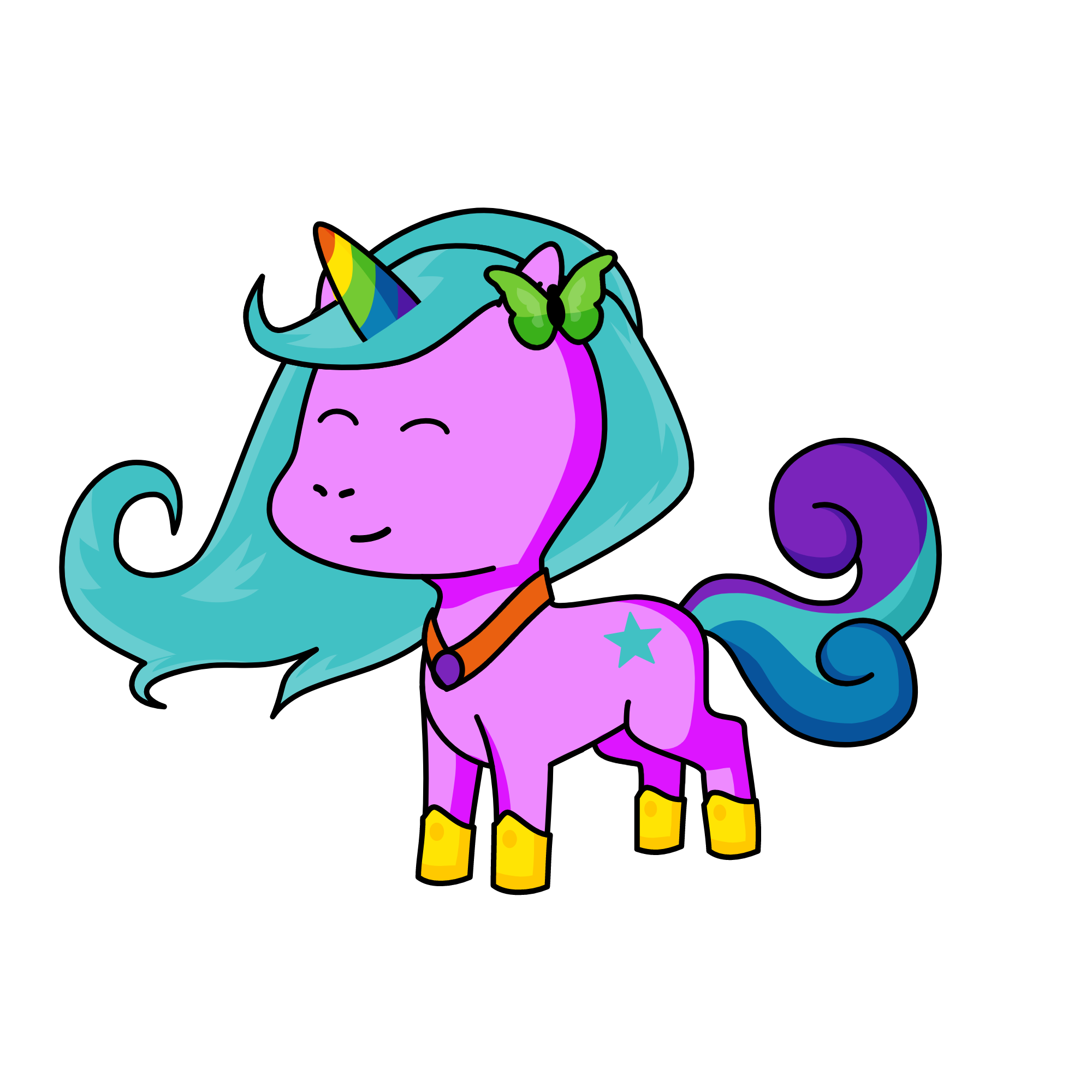 Ellie Crystal Ball💎🔮, the unicorn