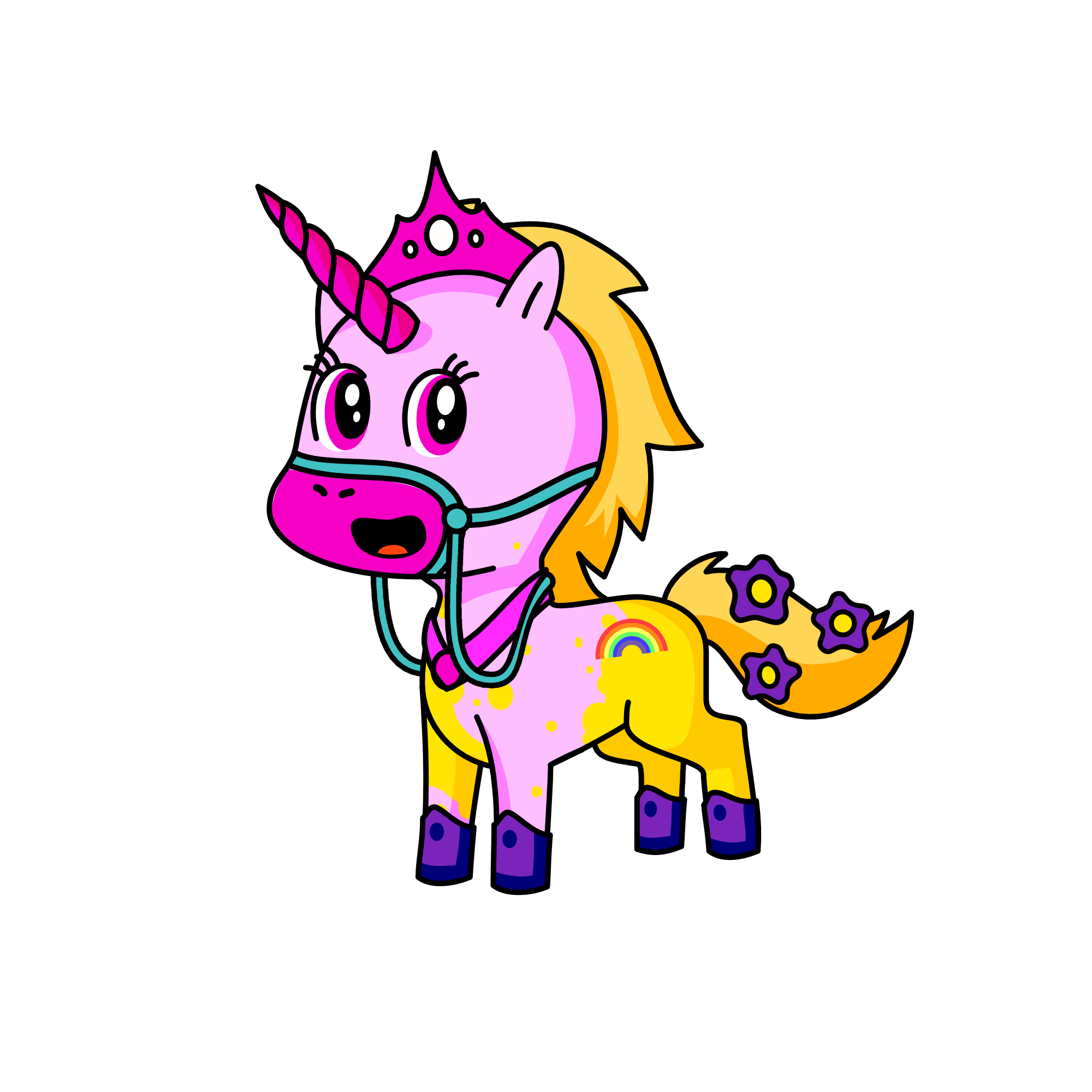 Royal, the unicorn