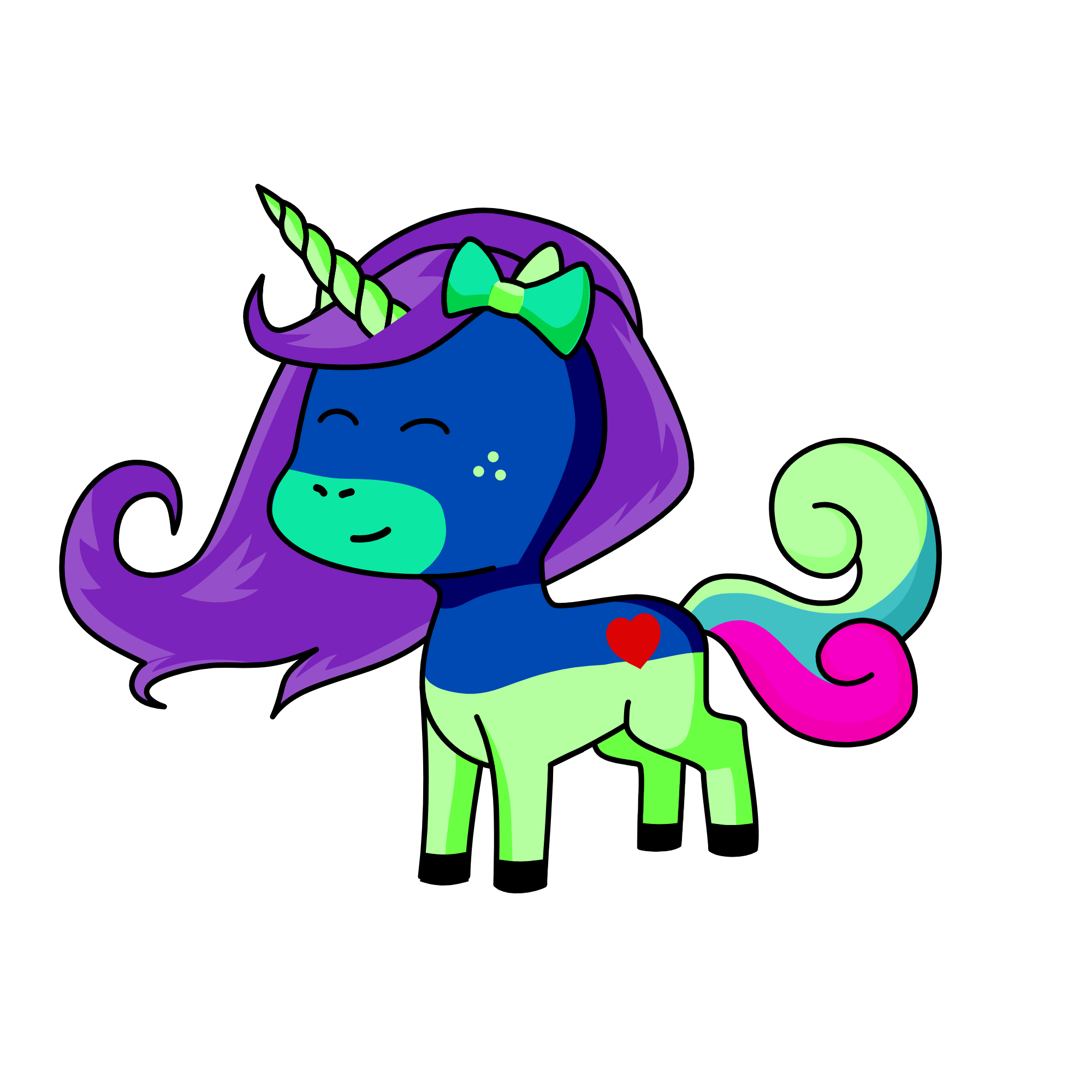mia, the unicorn