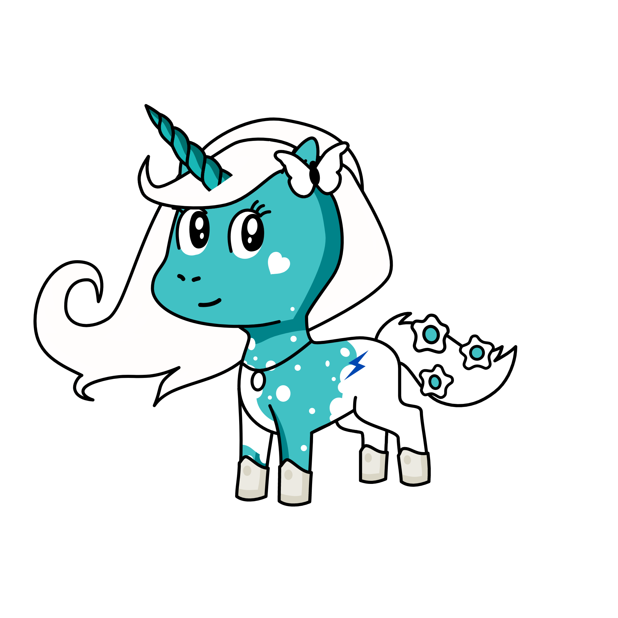 blonca, the unicorn