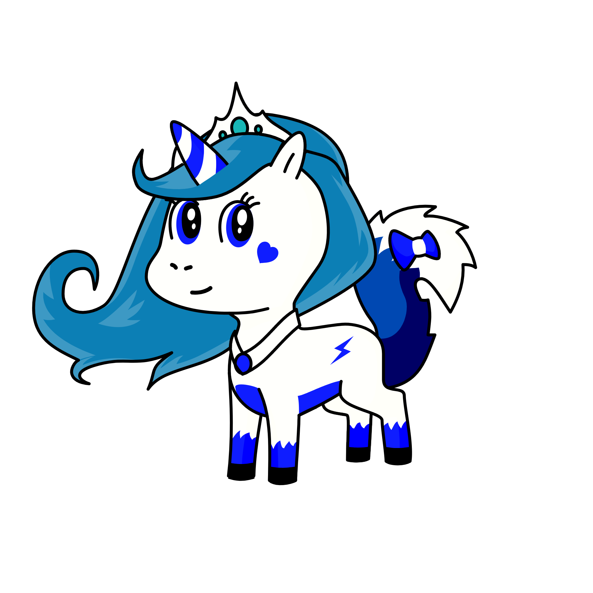 snow , the unicorn