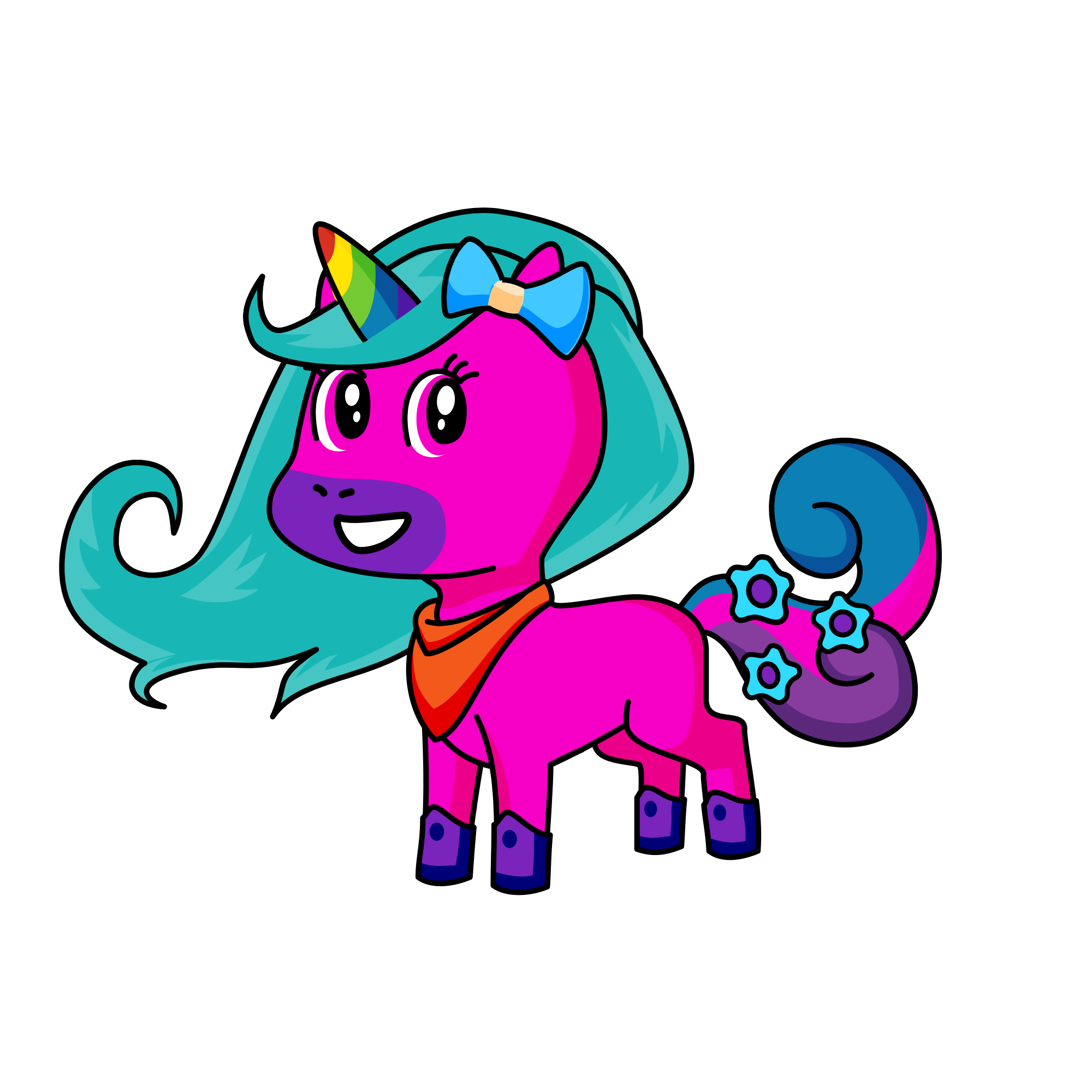 Alia 🦄🦄, the unicorn