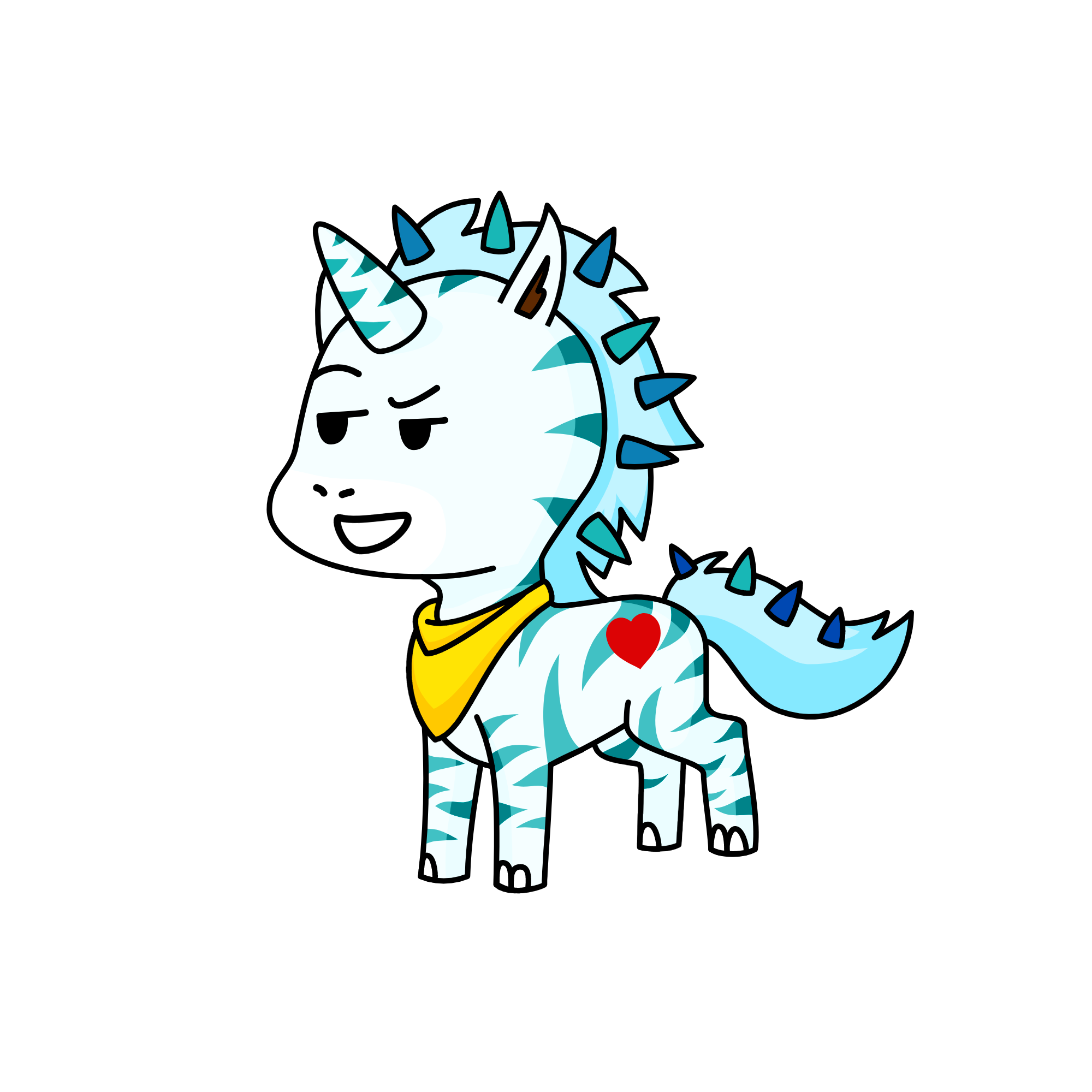 winter frost, the unicorn
