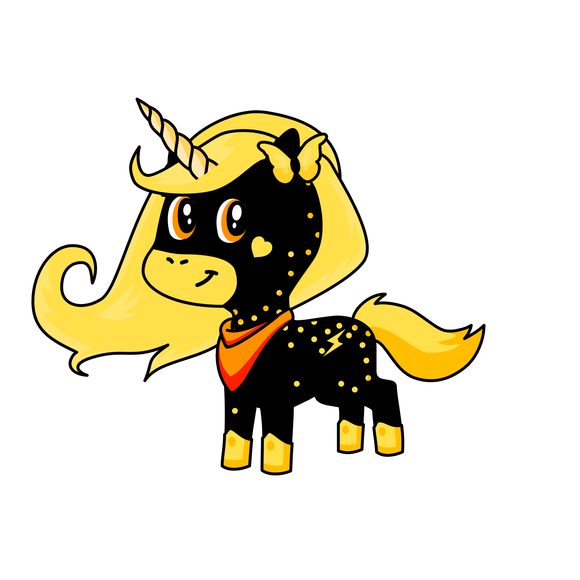 Neva, the unicorn