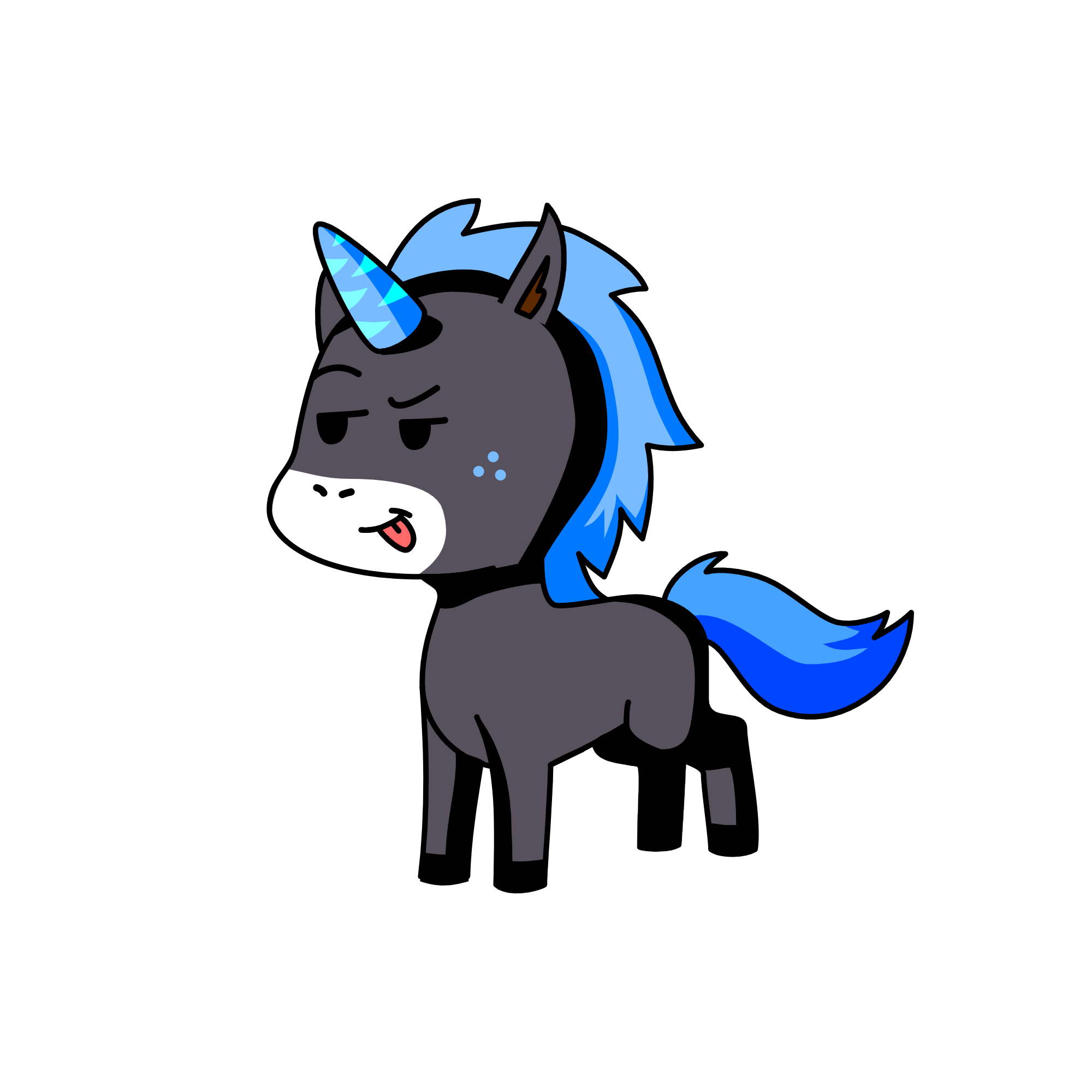 blacknight, the unicorn