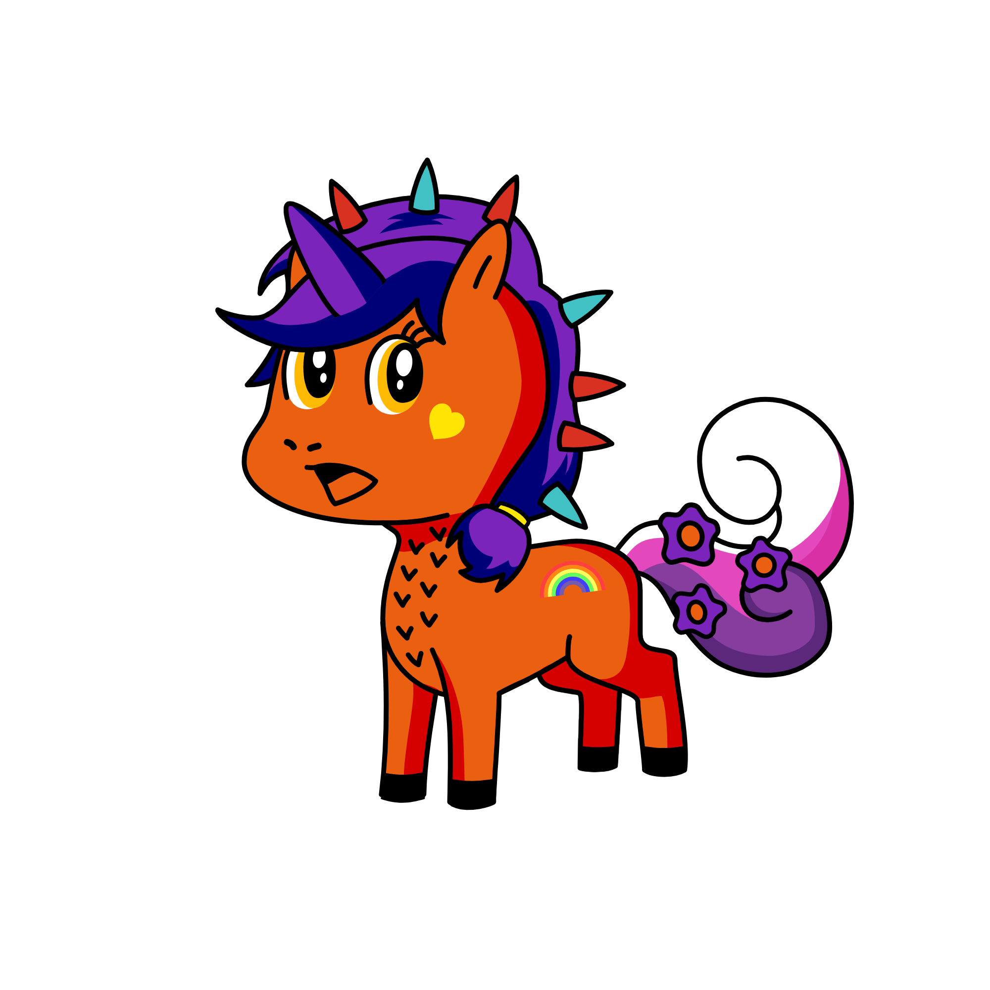 BuckyPuck, the unicorn
