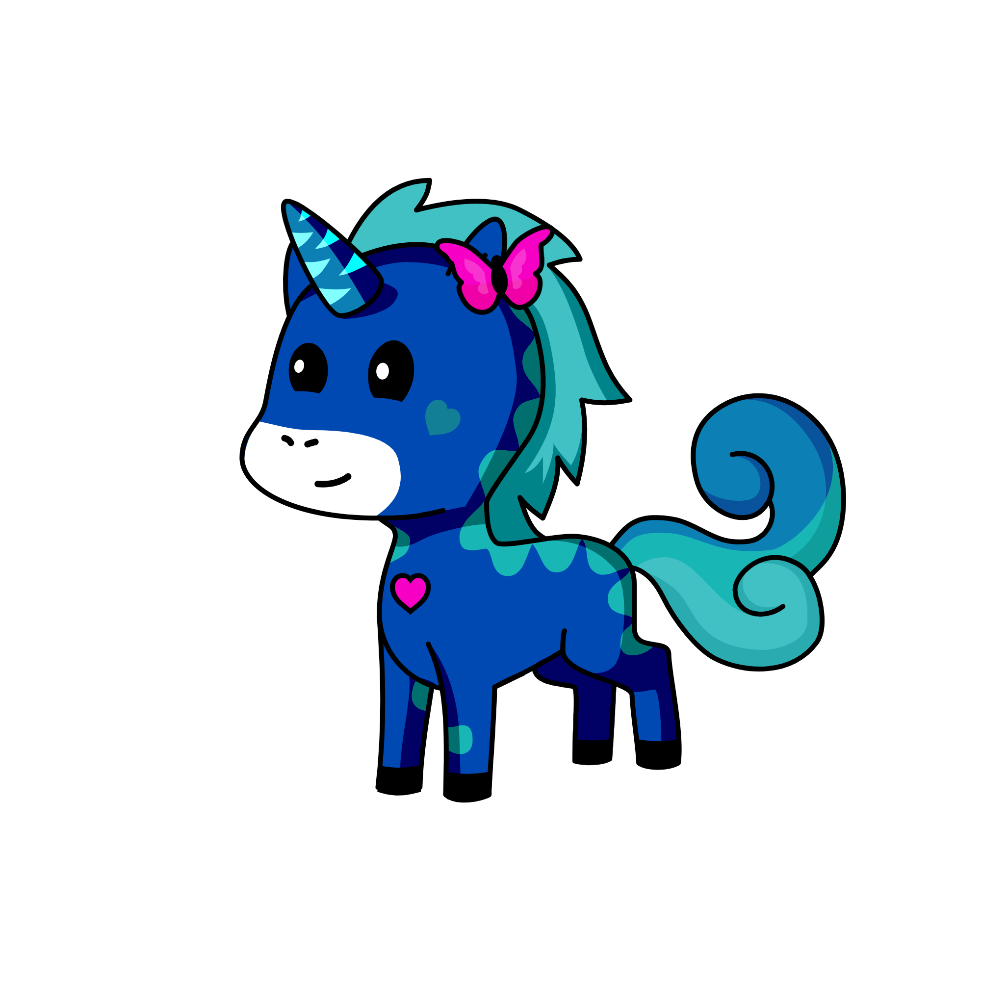 SNOW, the unicorn