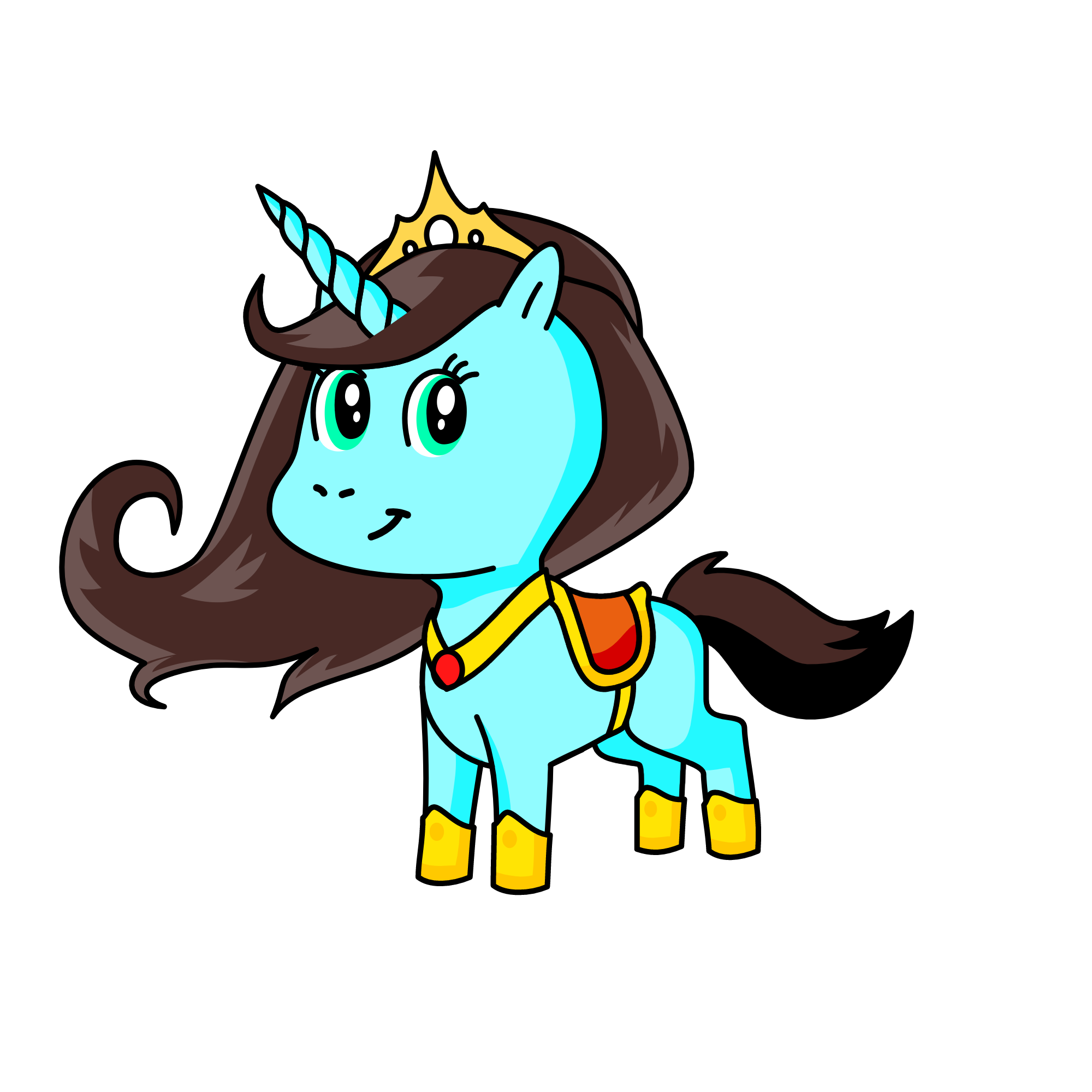 Princess Leah, the unicorn