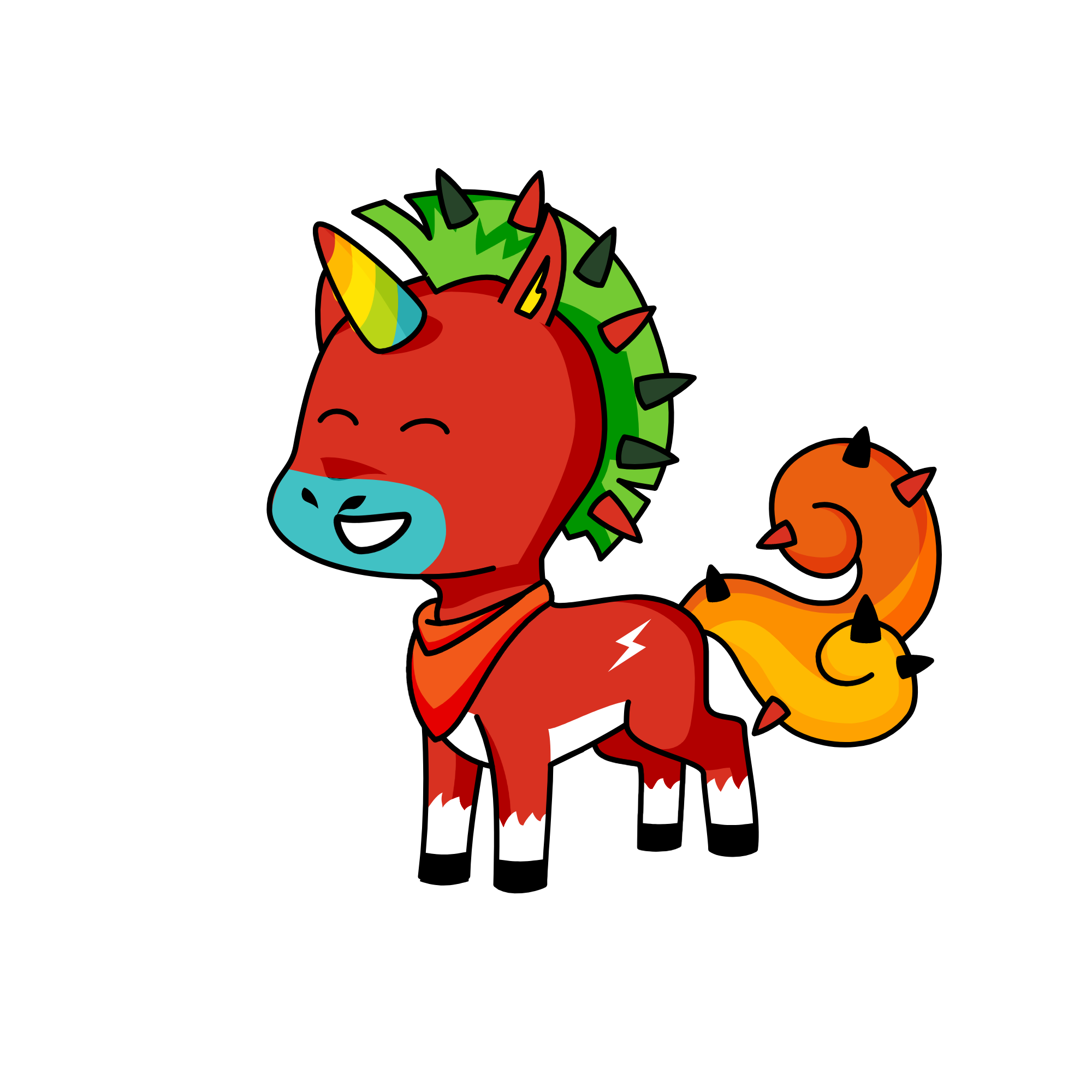 Choppy, the unicorn