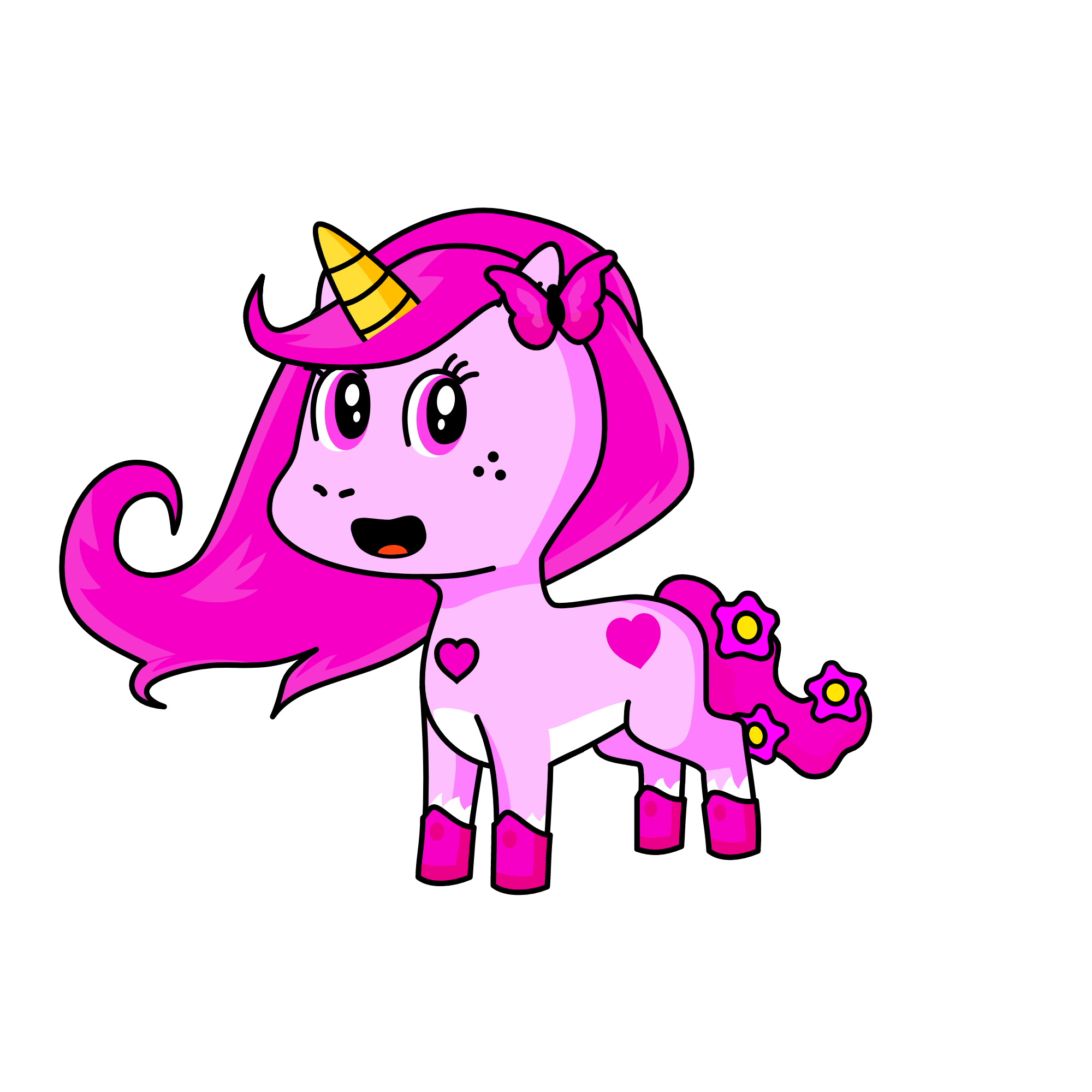 Bella, the unicorn