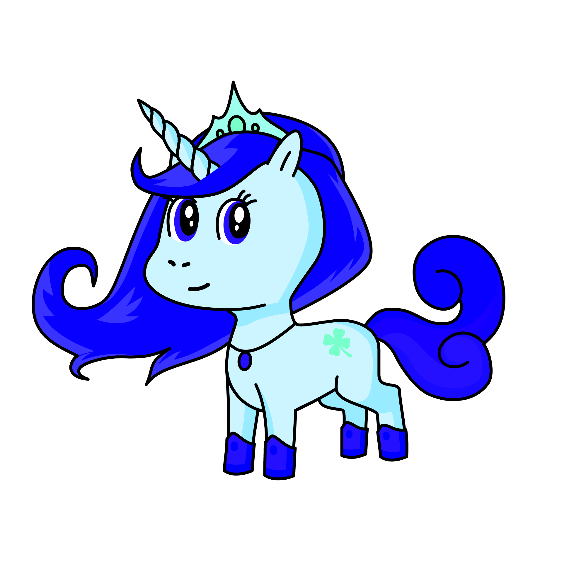 Lilly, the unicorn