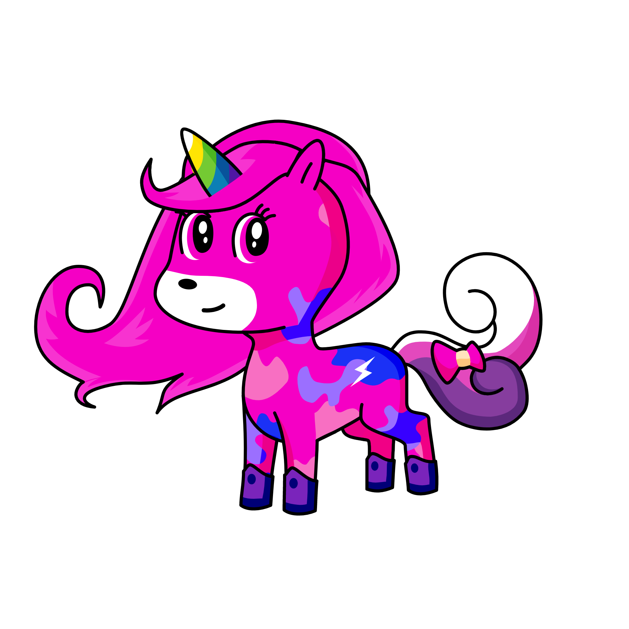 rainbow, the unicorn