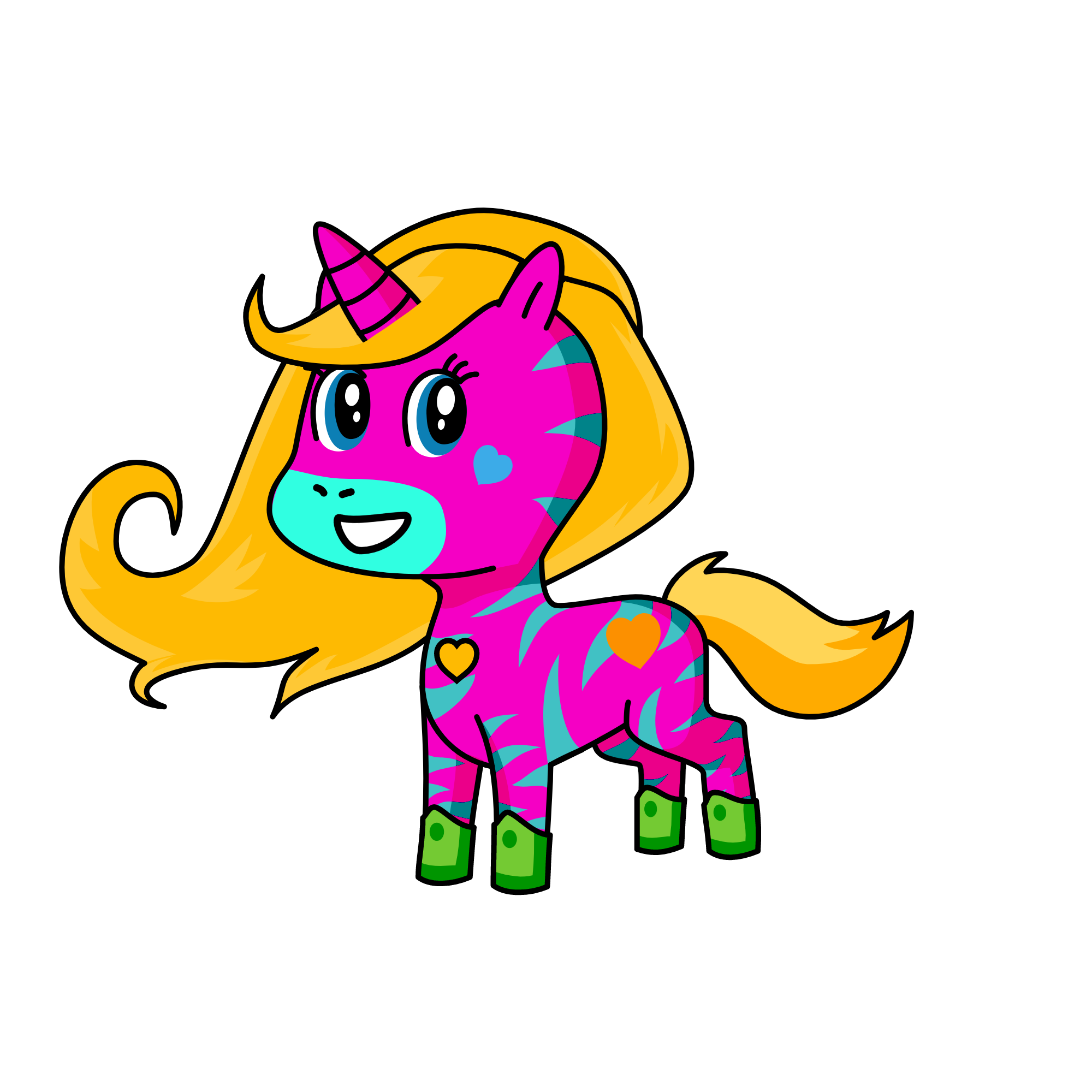 Princess Sciana, the unicorn