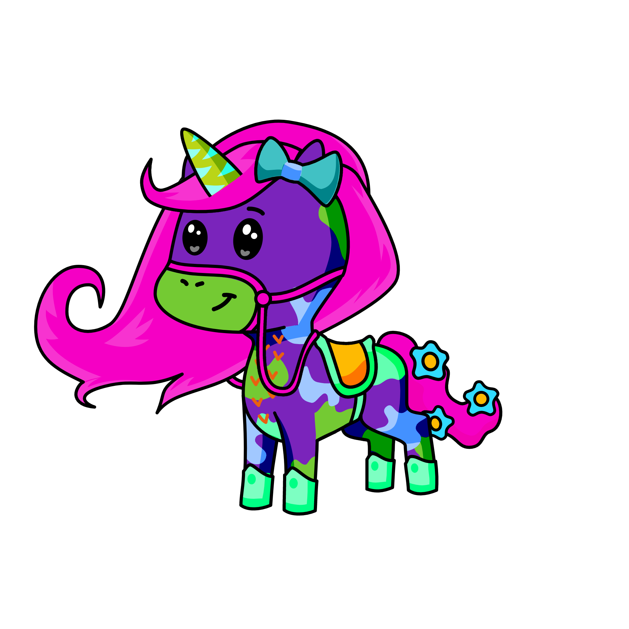 Princess Ariana, the unicorn