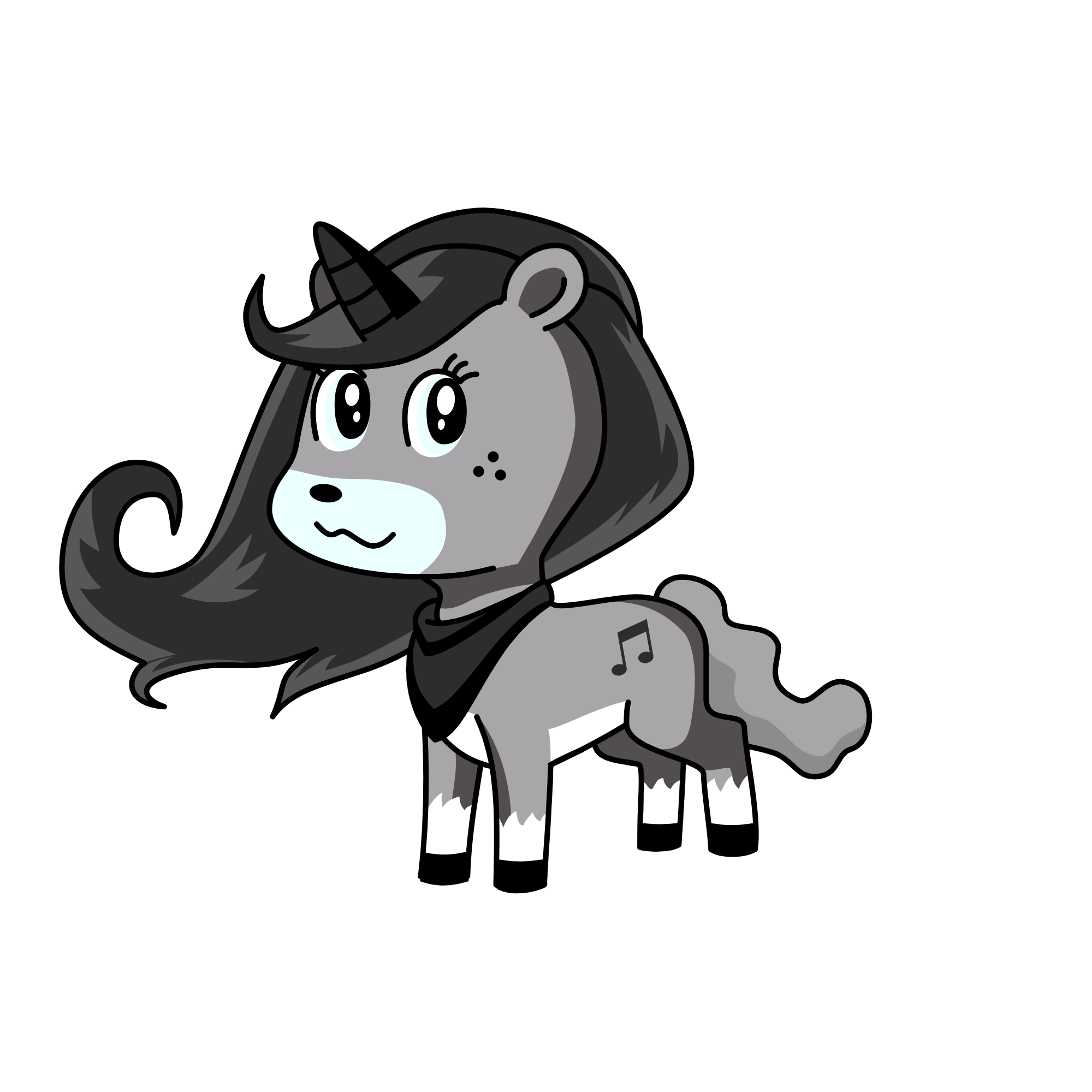 Griny, the unicorn
