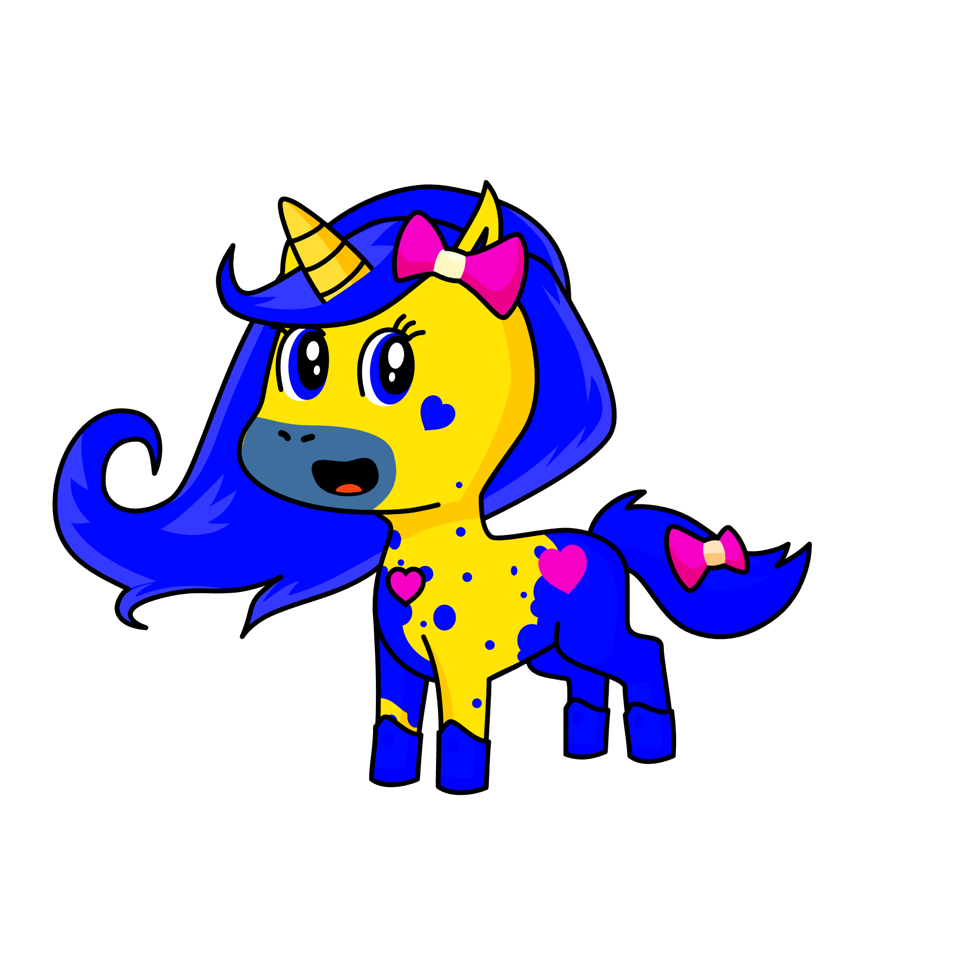 Hope, the unicorn