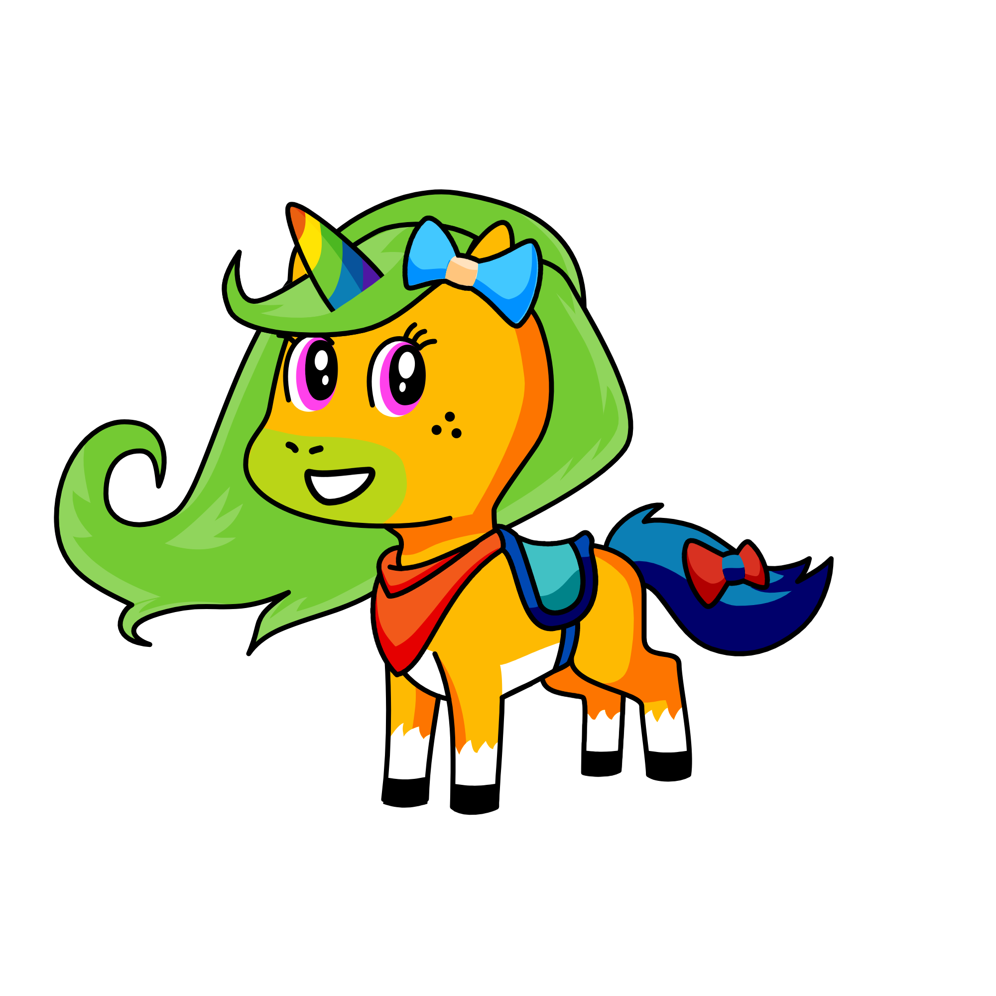 Bandit, the unicorn