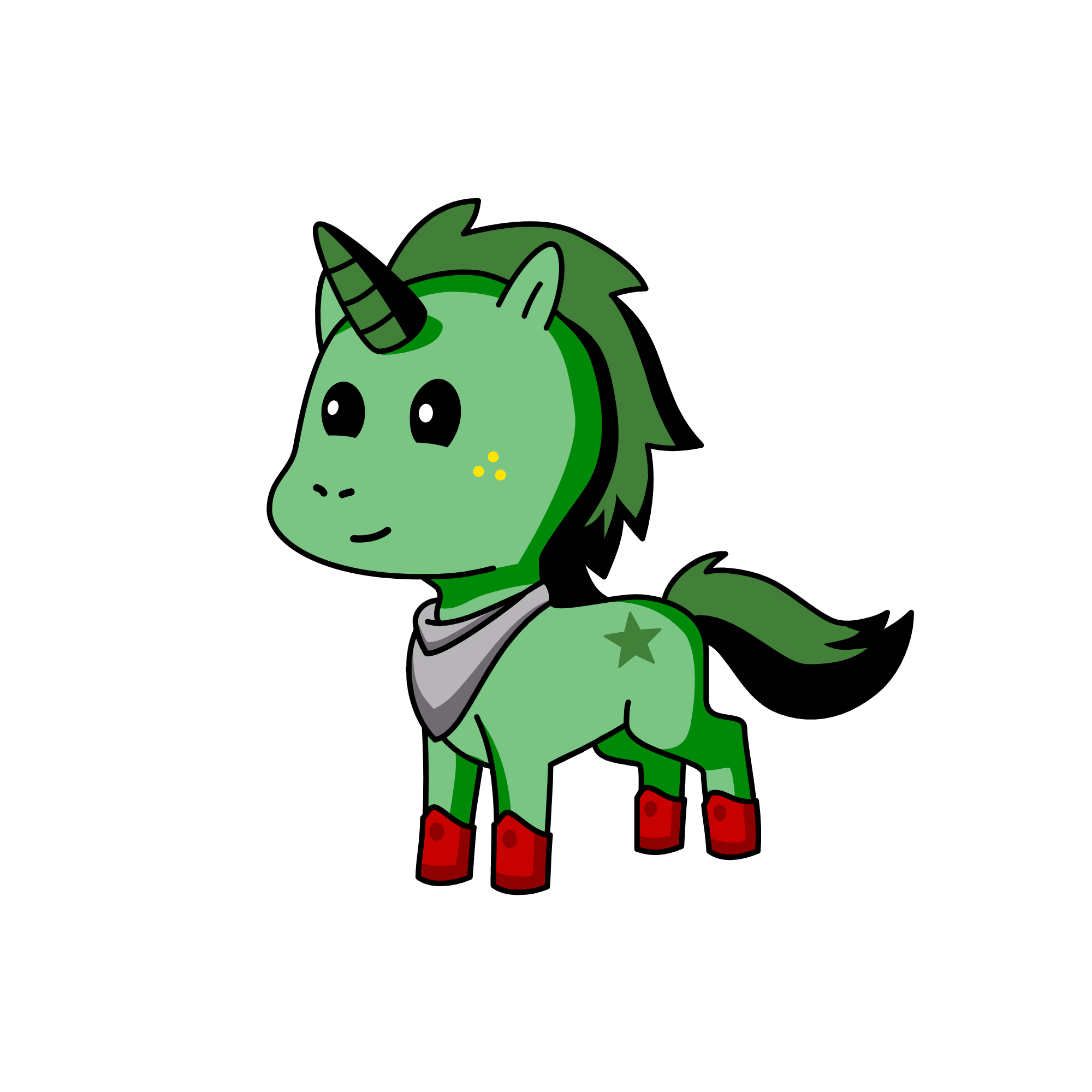 broccoli boi, the unicorn