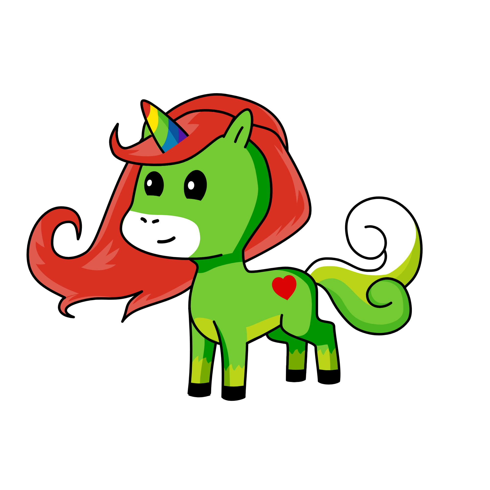 Rose, the unicorn