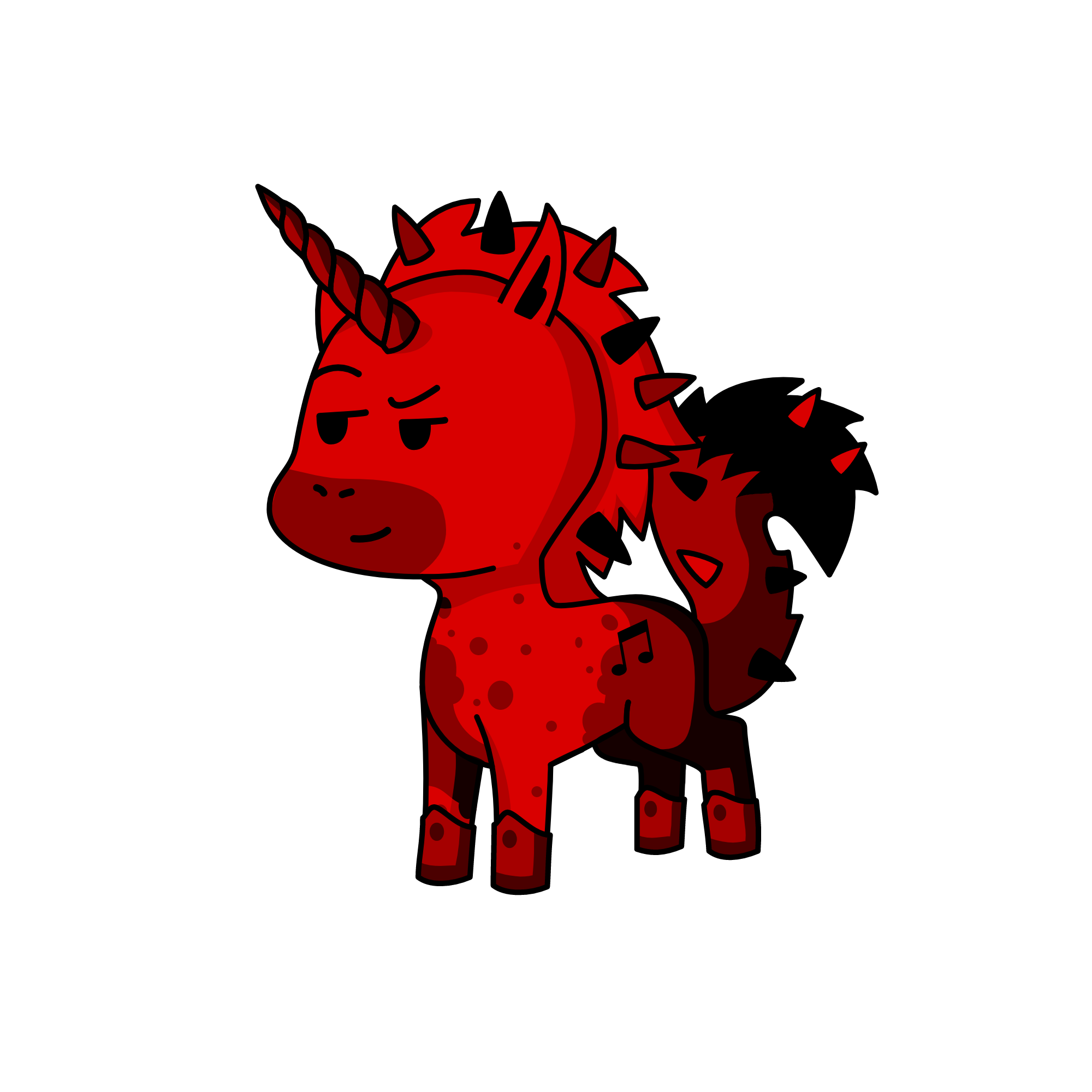 Reble Clef, the unicorn