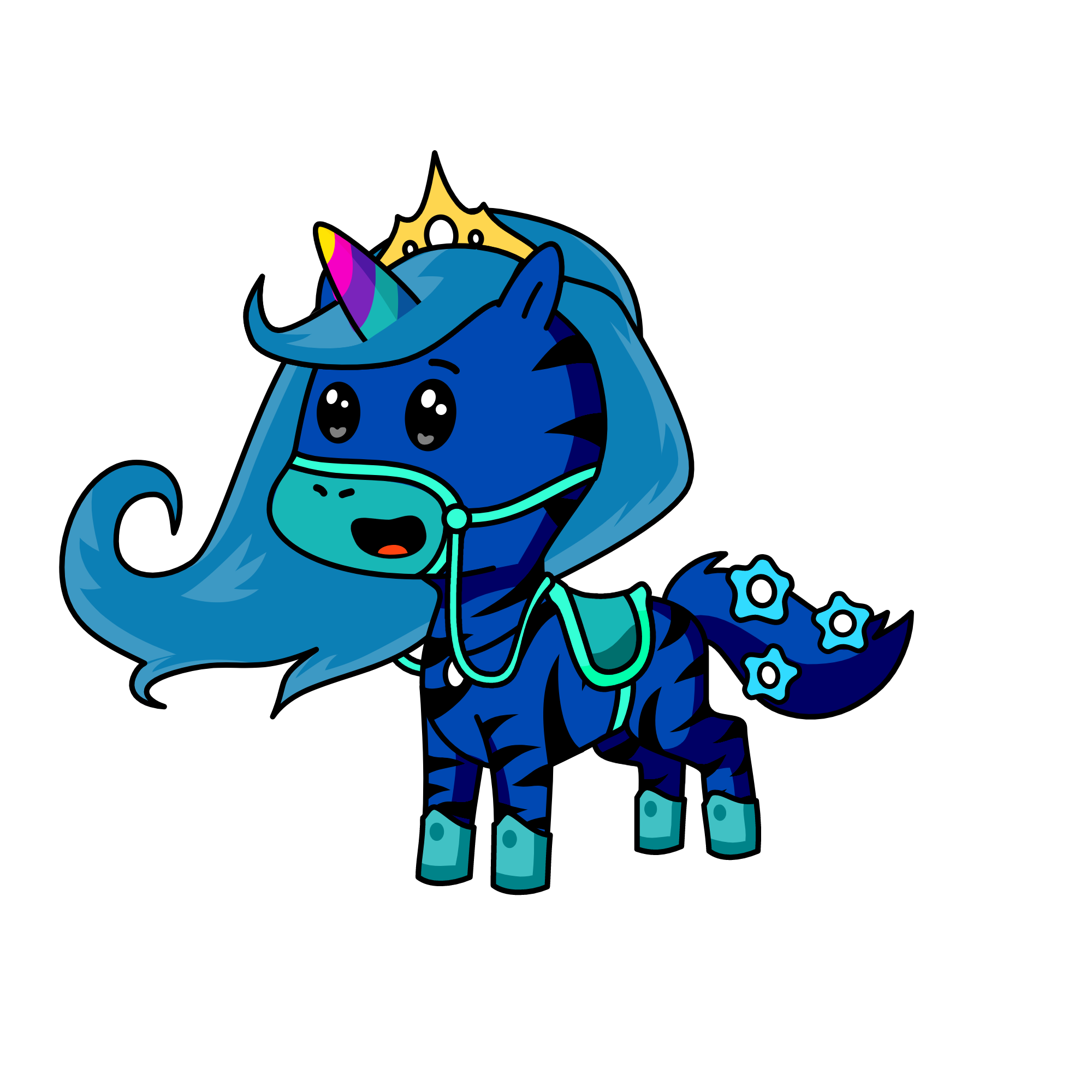 Midnight, the unicorn