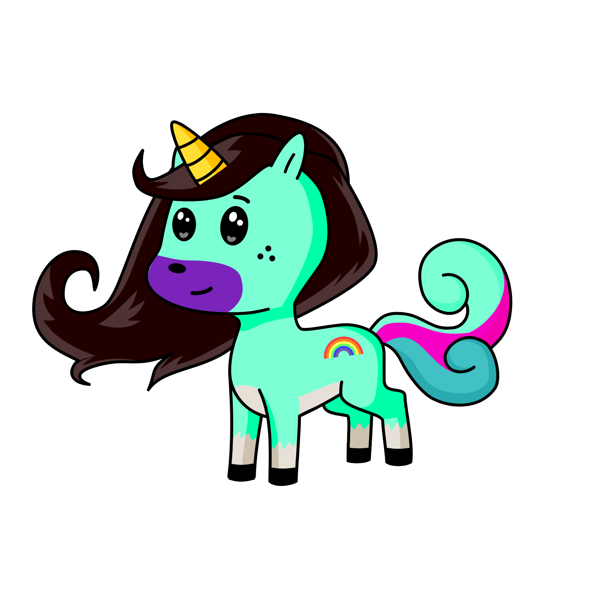Alice, the unicorn