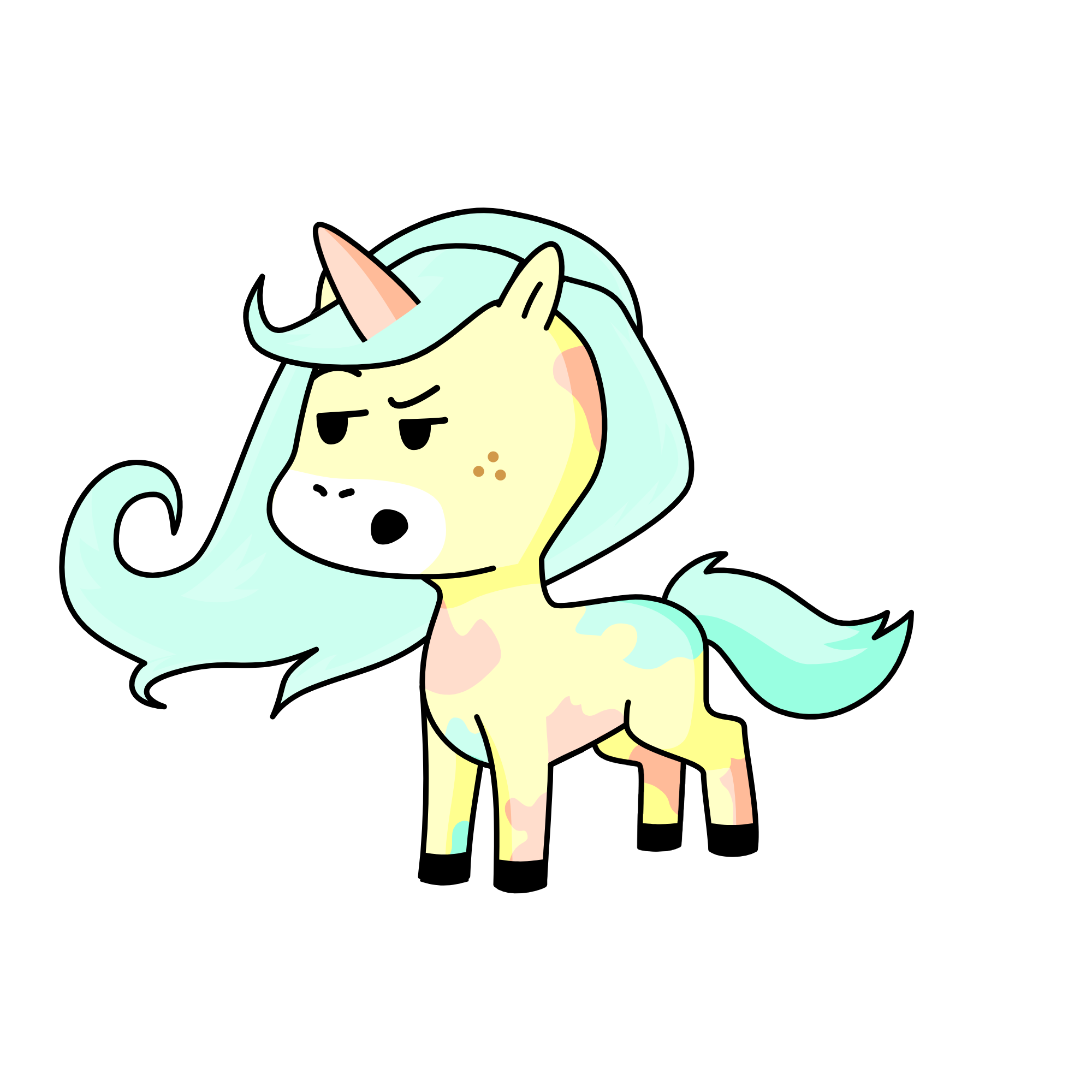 keelyn , the unicorn