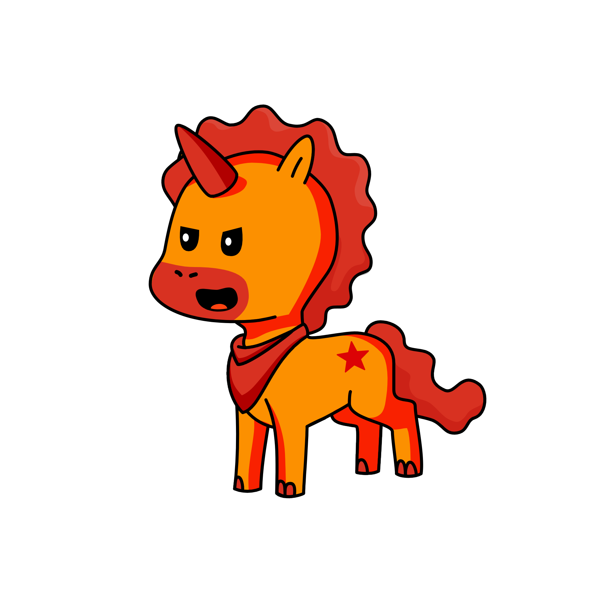 evil mark, the unicorn
