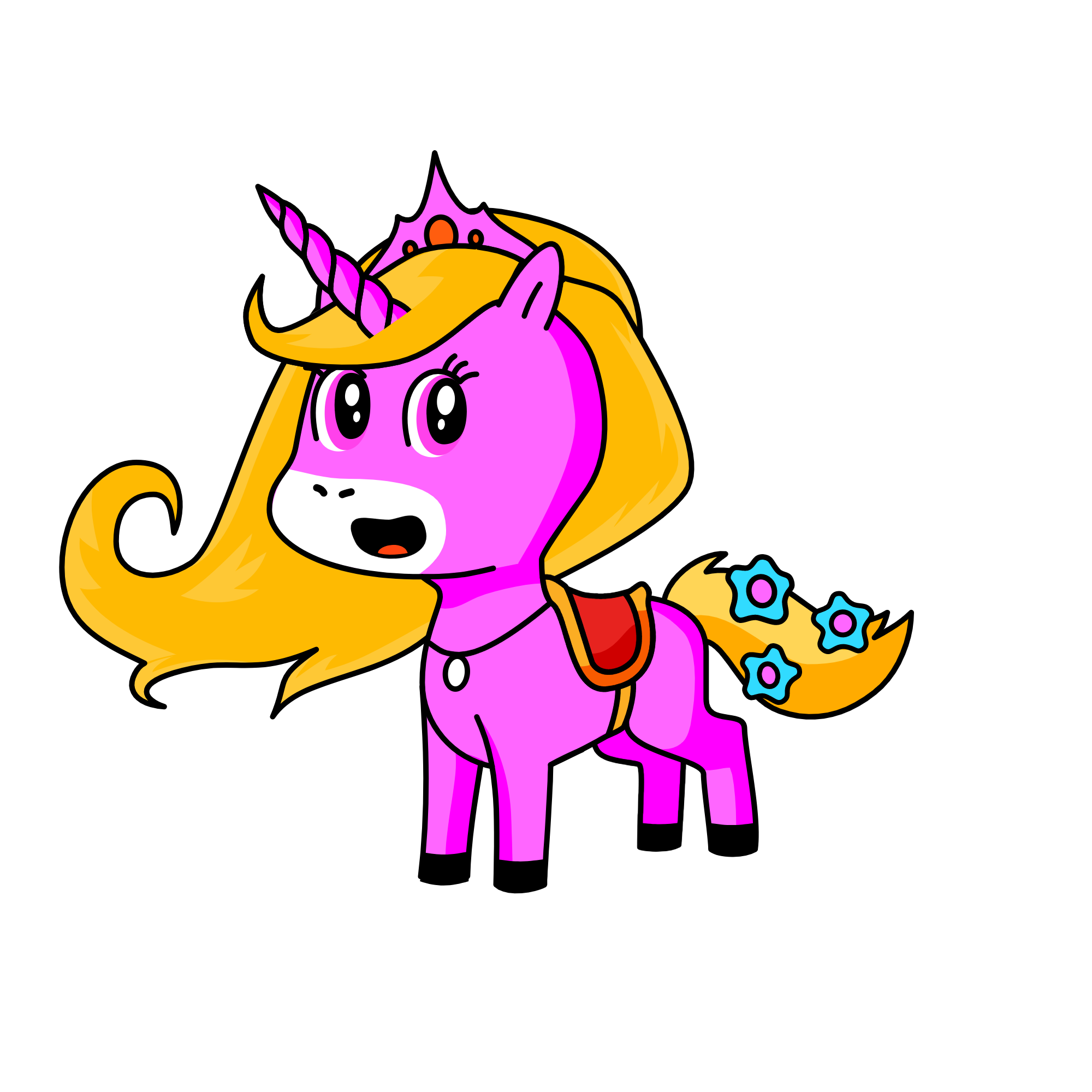 TUNELLA, the unicorn