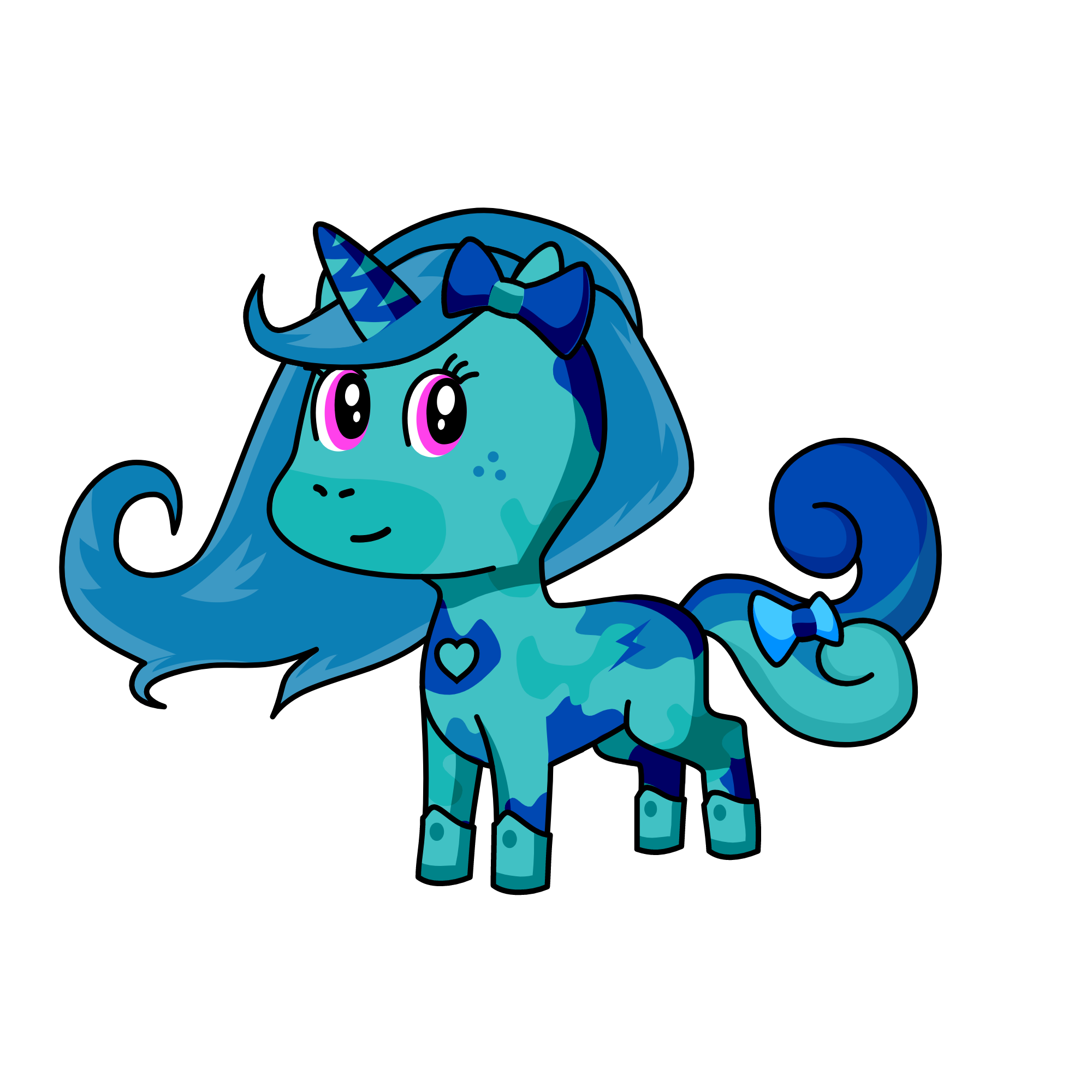 Princess Waves, the unicorn