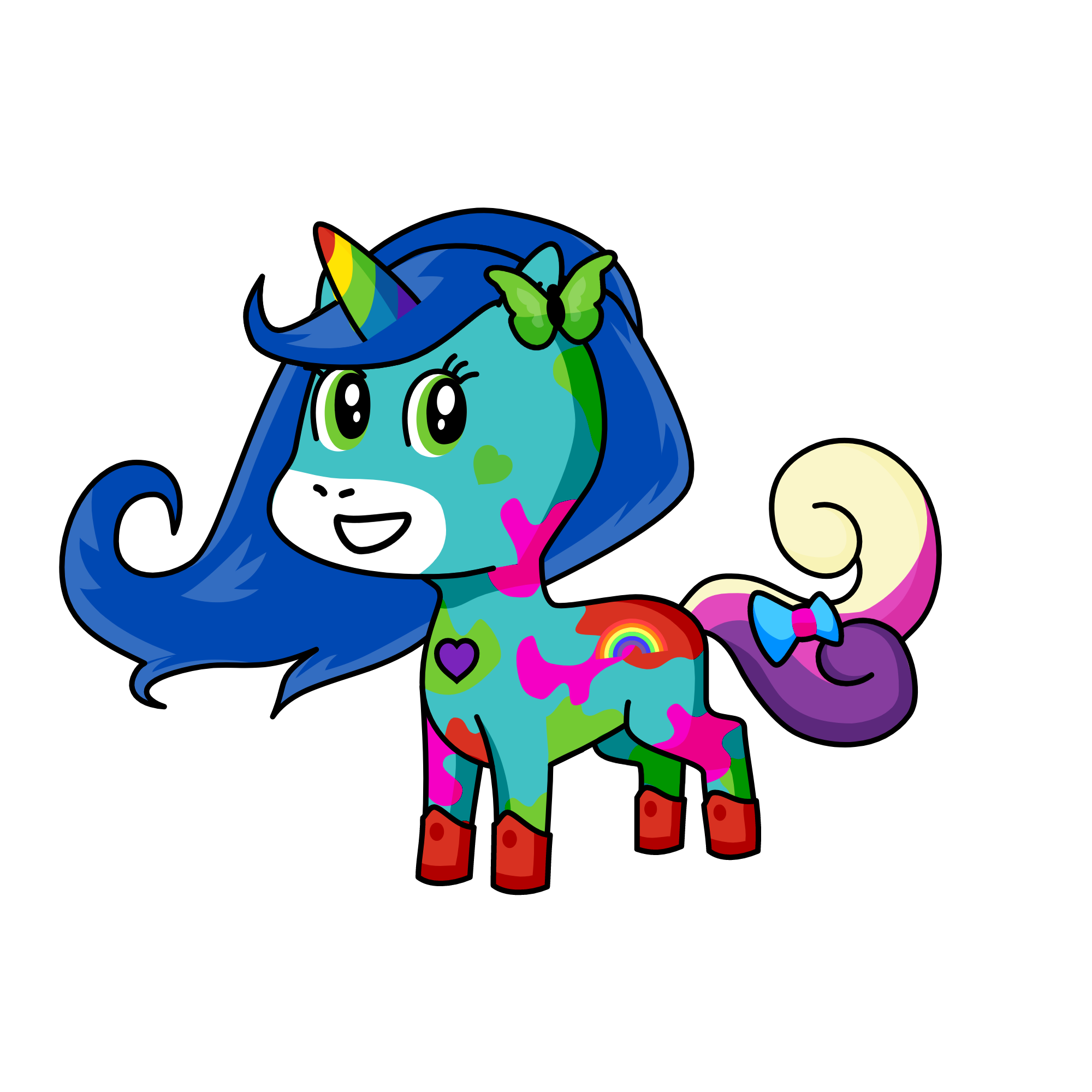 Infinity, the unicorn