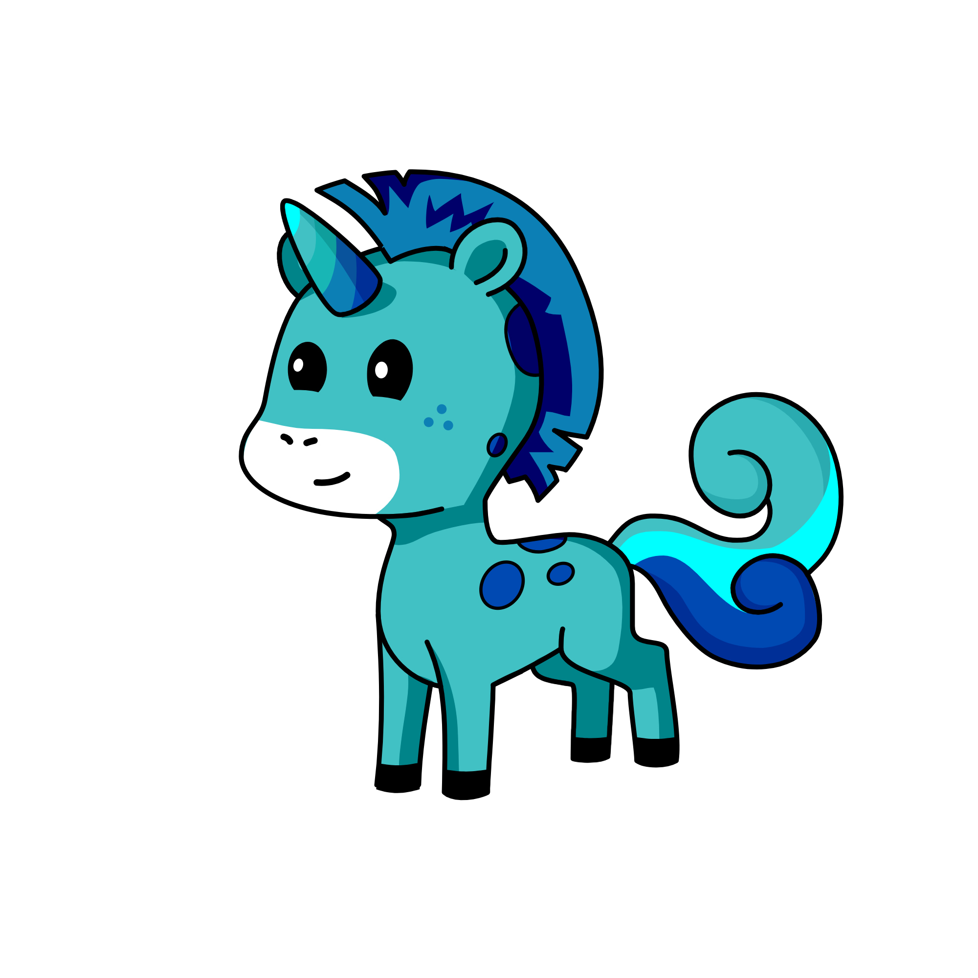 Icy, the unicorn