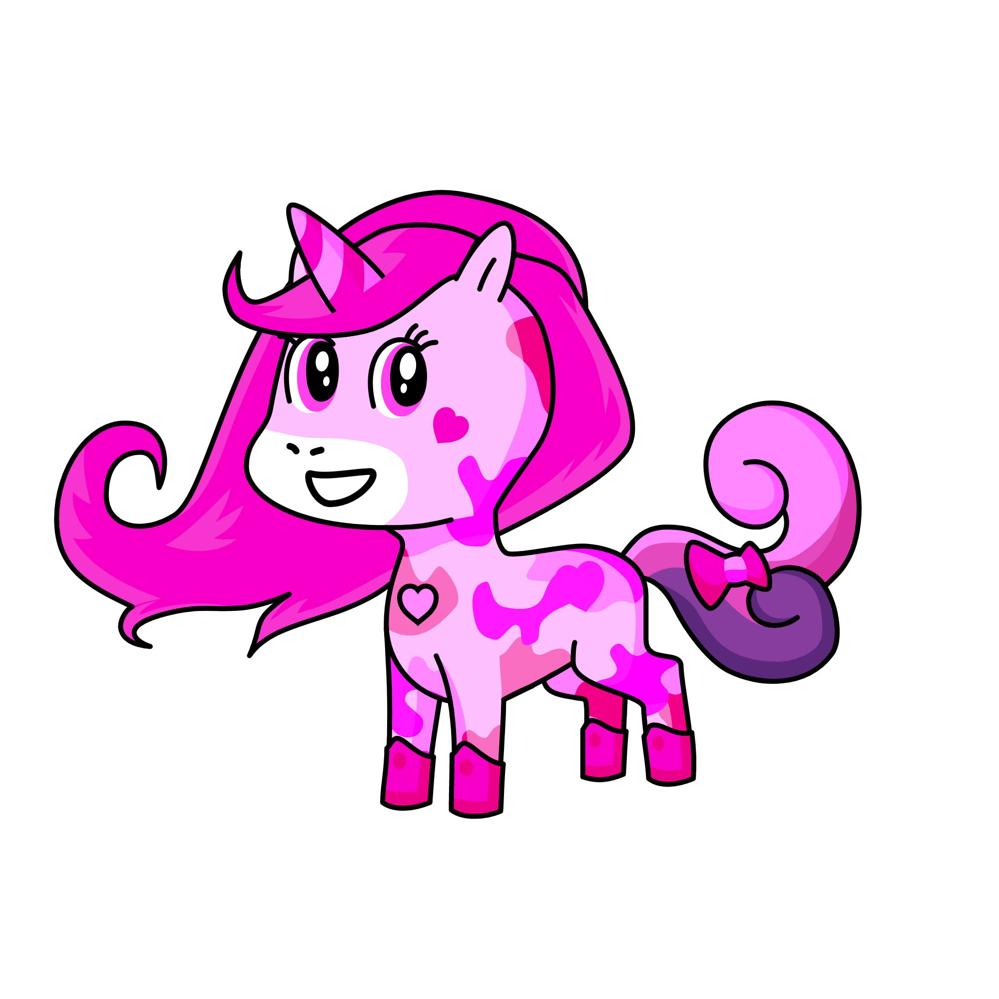 Love, the unicorn