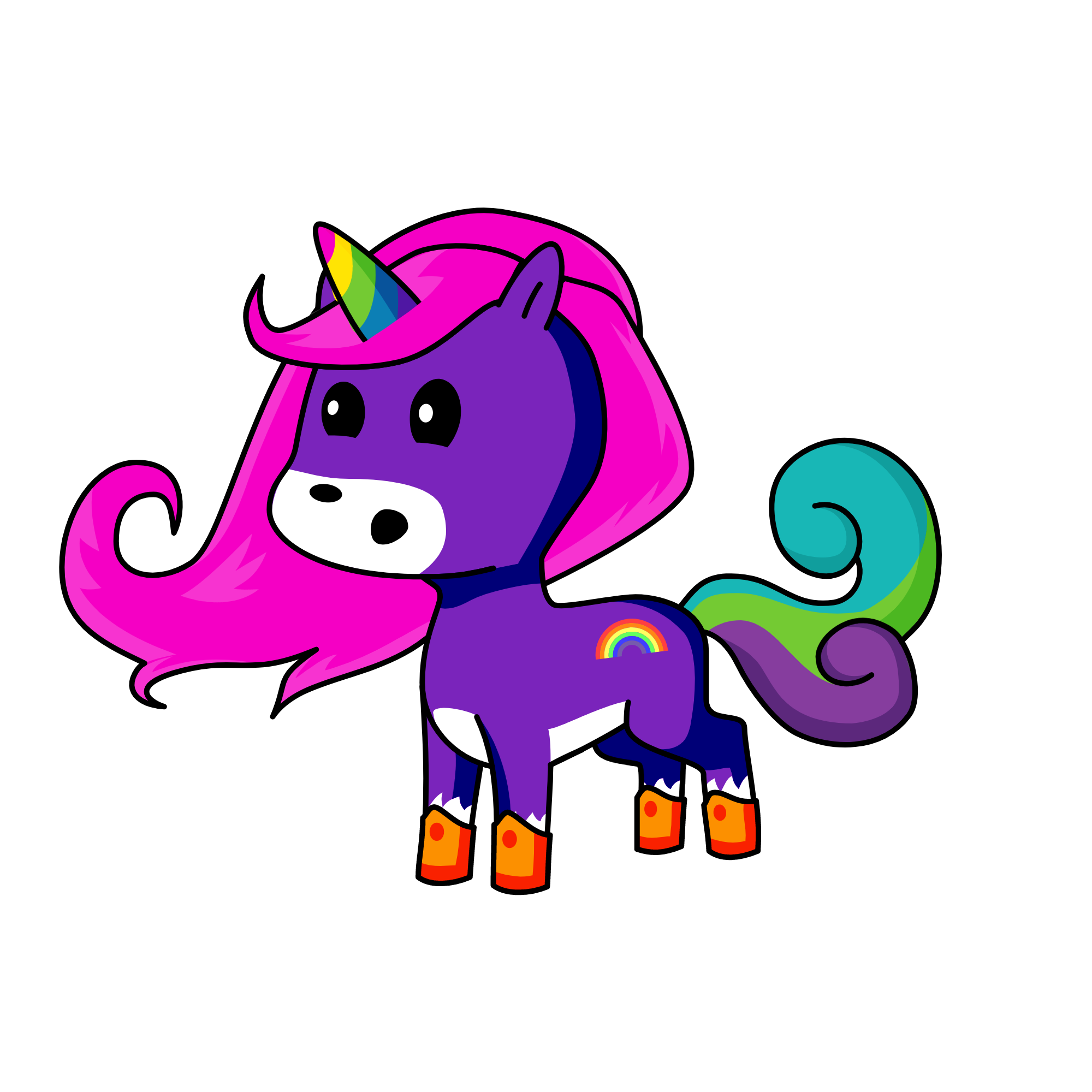 purp, the unicorn