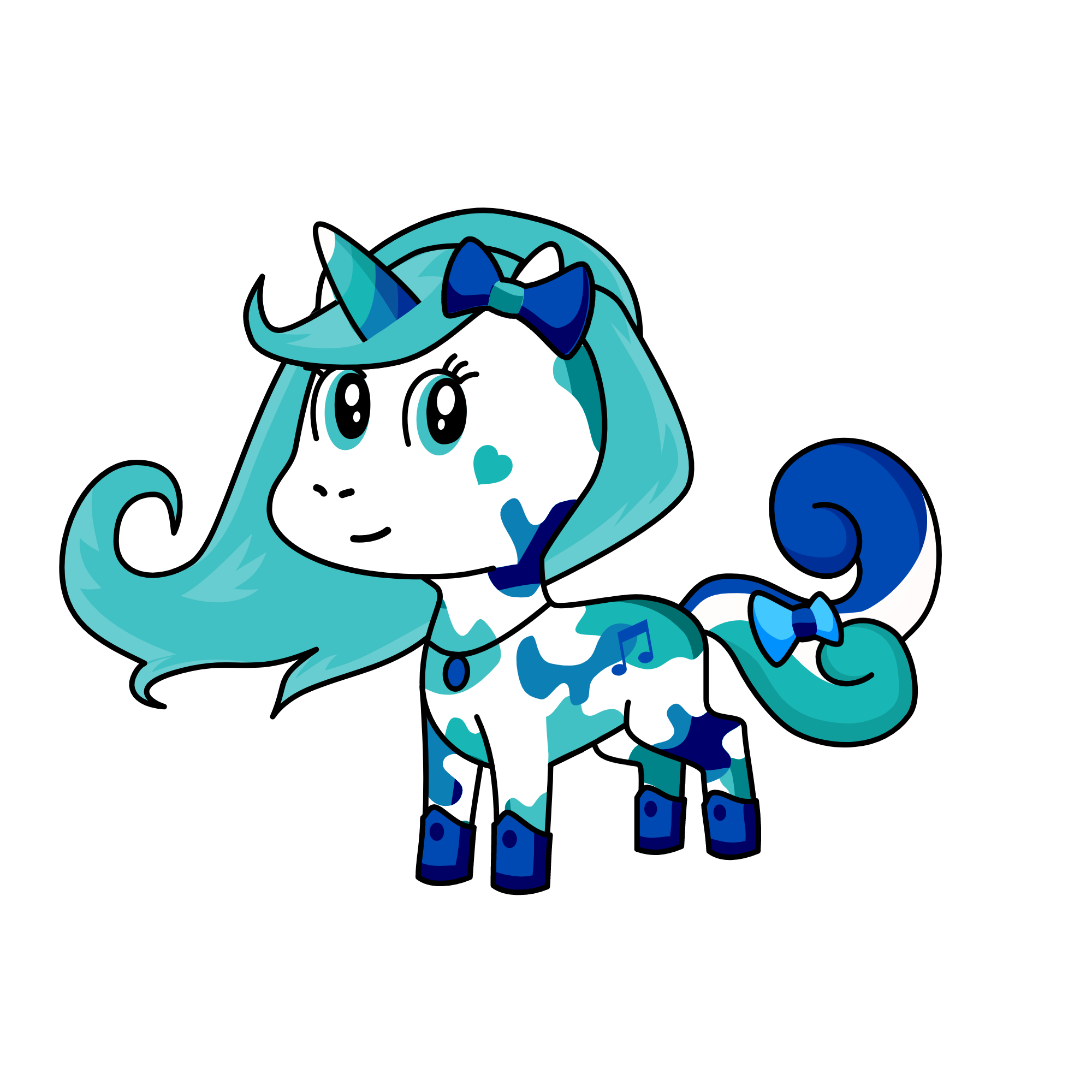 Princess Ice, the unicorn