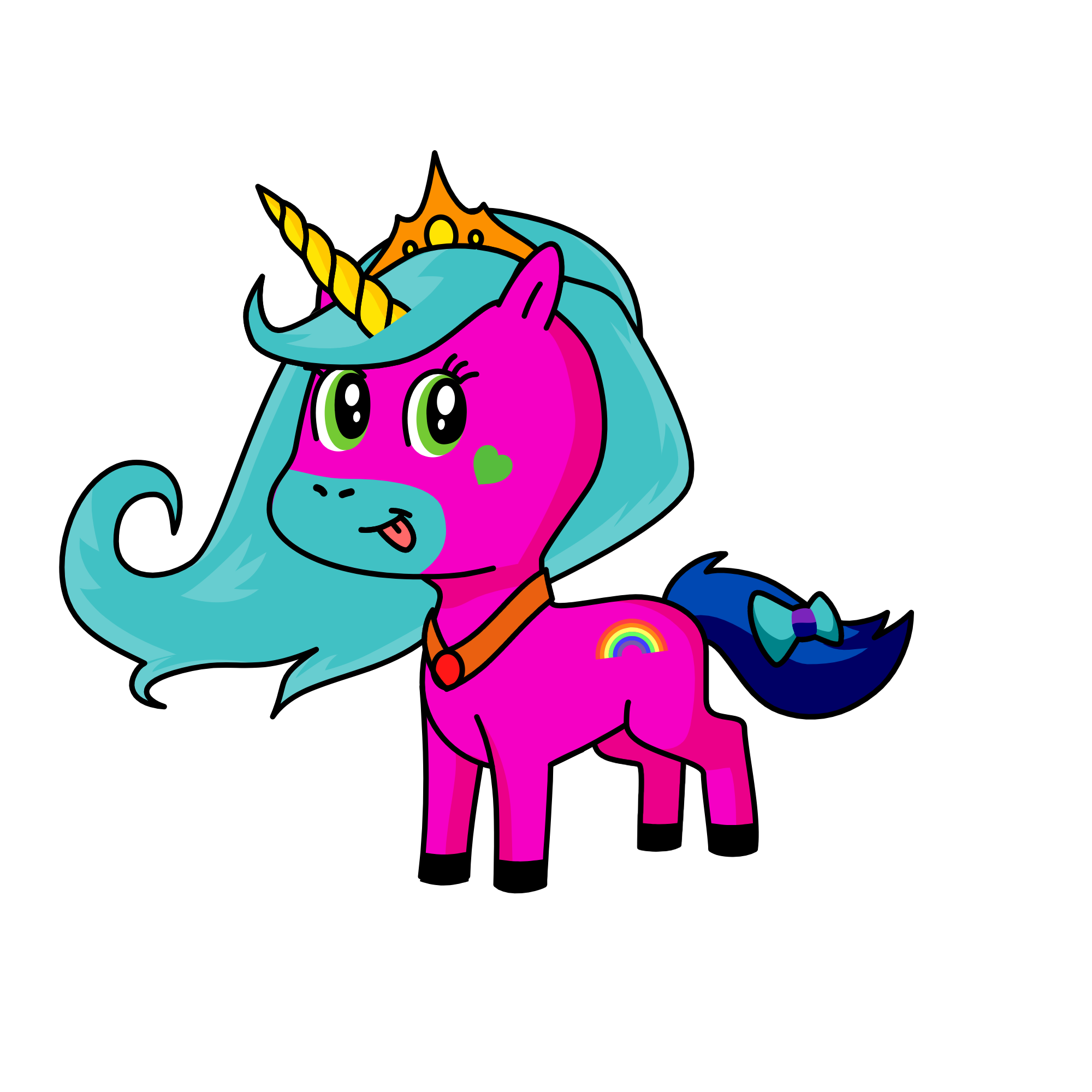 colori, the unicorn