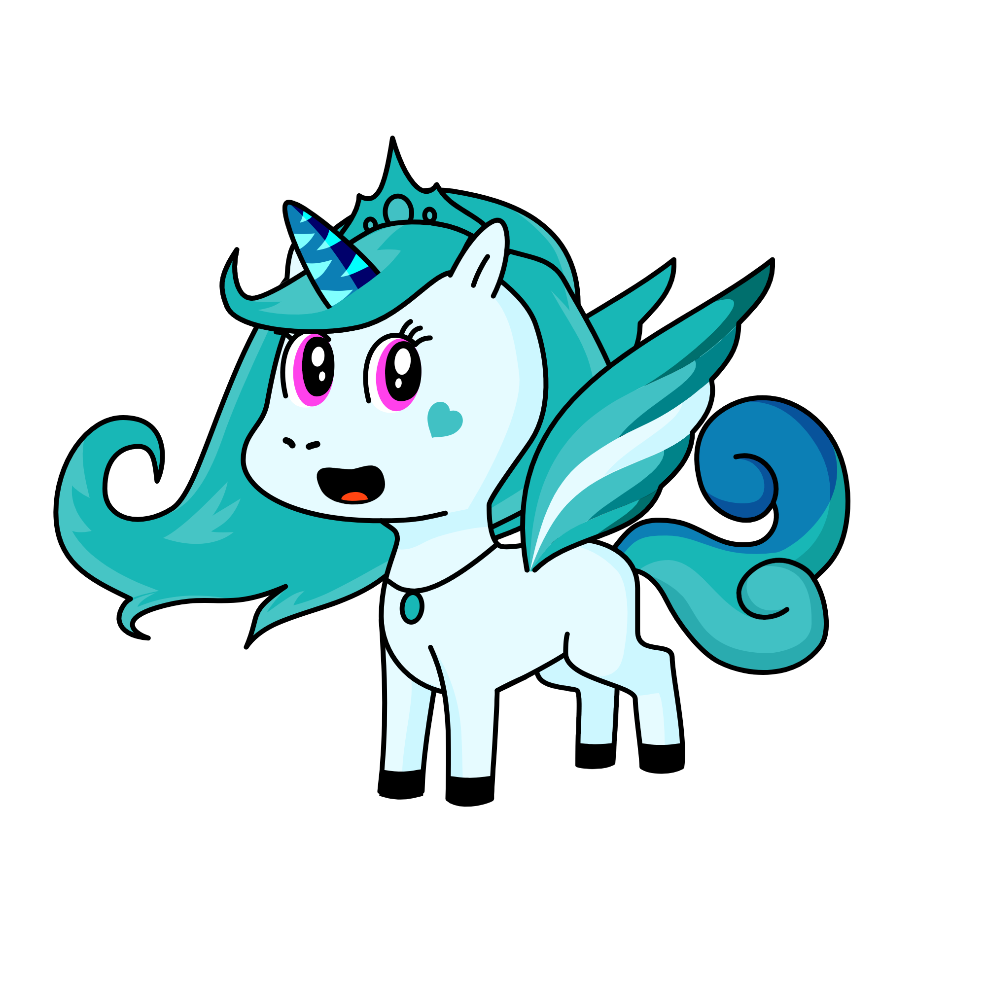 ice, the unicorn