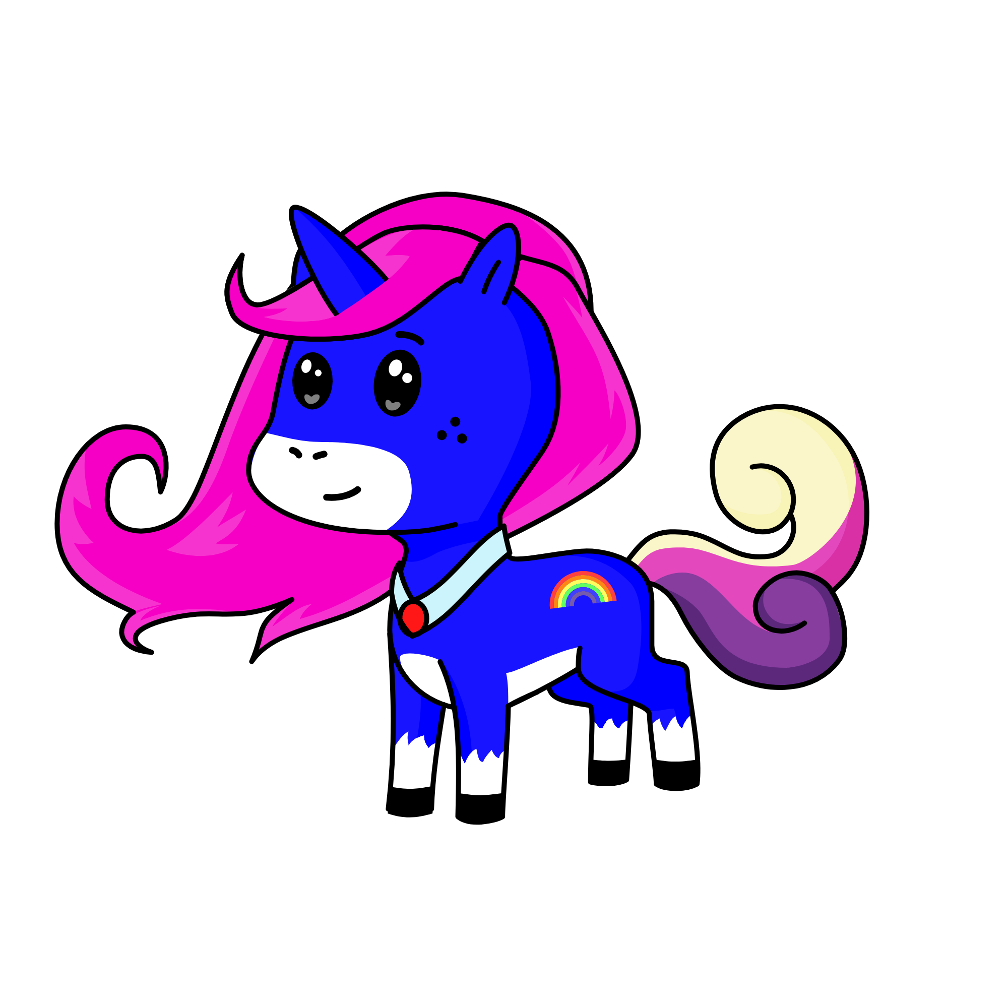 Darkocorn, the unicorn