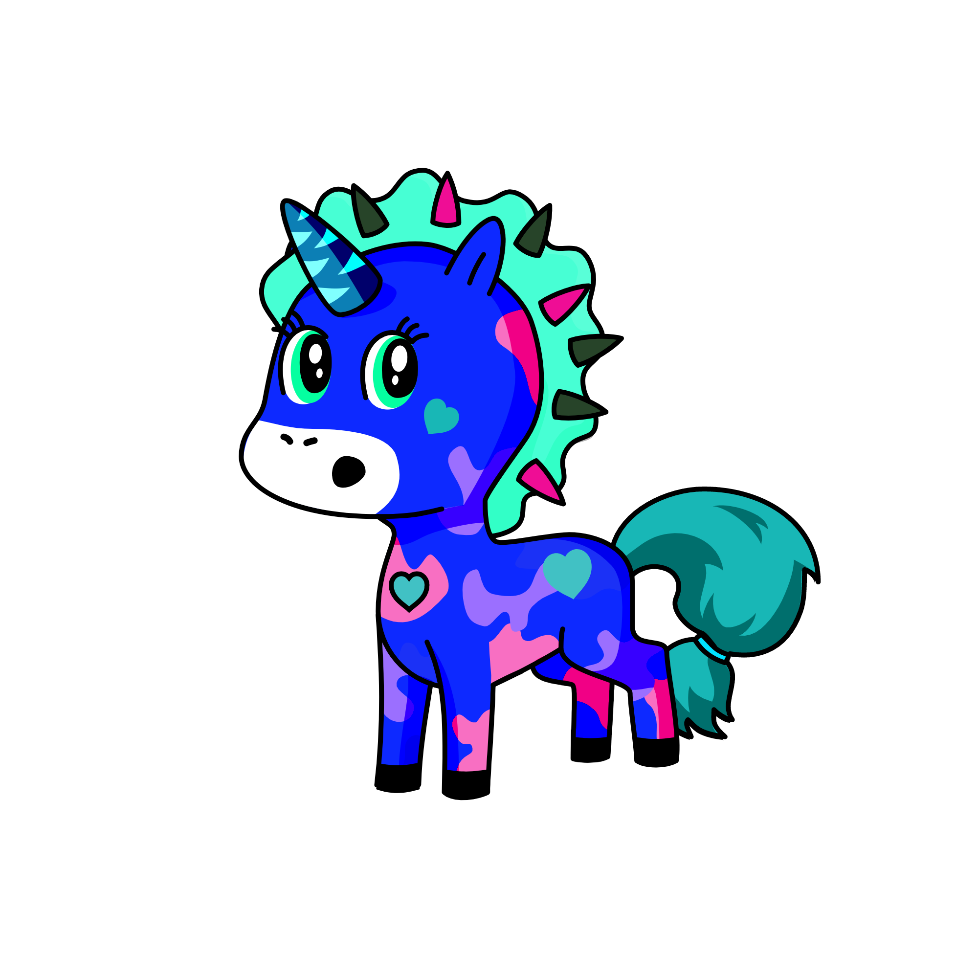hi, the unicorn
