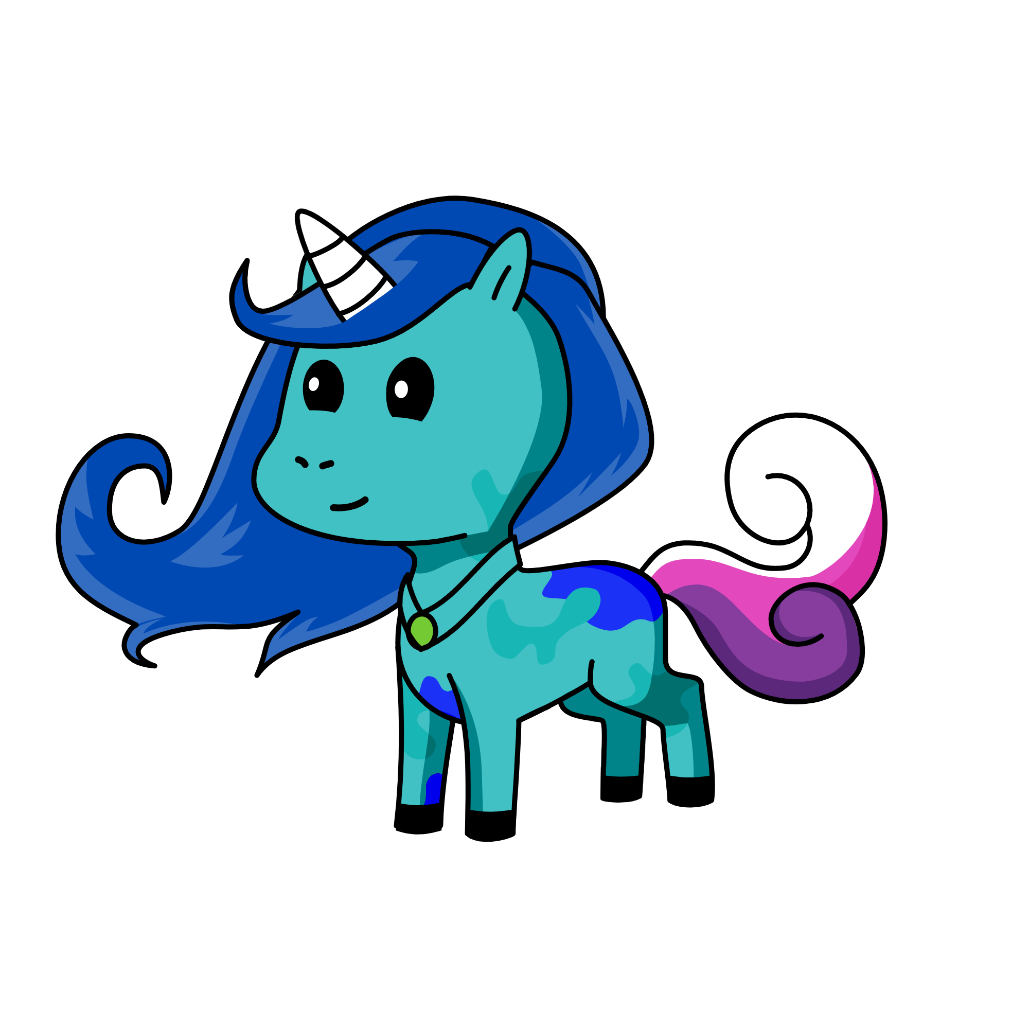 Poppy, the unicorn