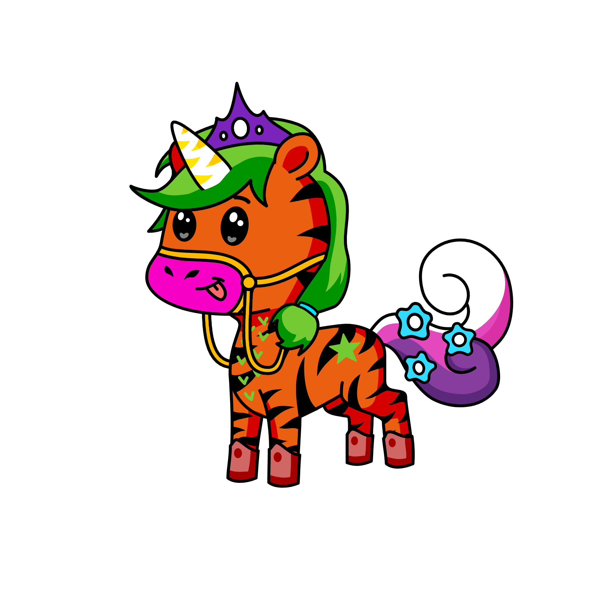 GREEN ANGEL!!!!!!!!!!!!!, the unicorn