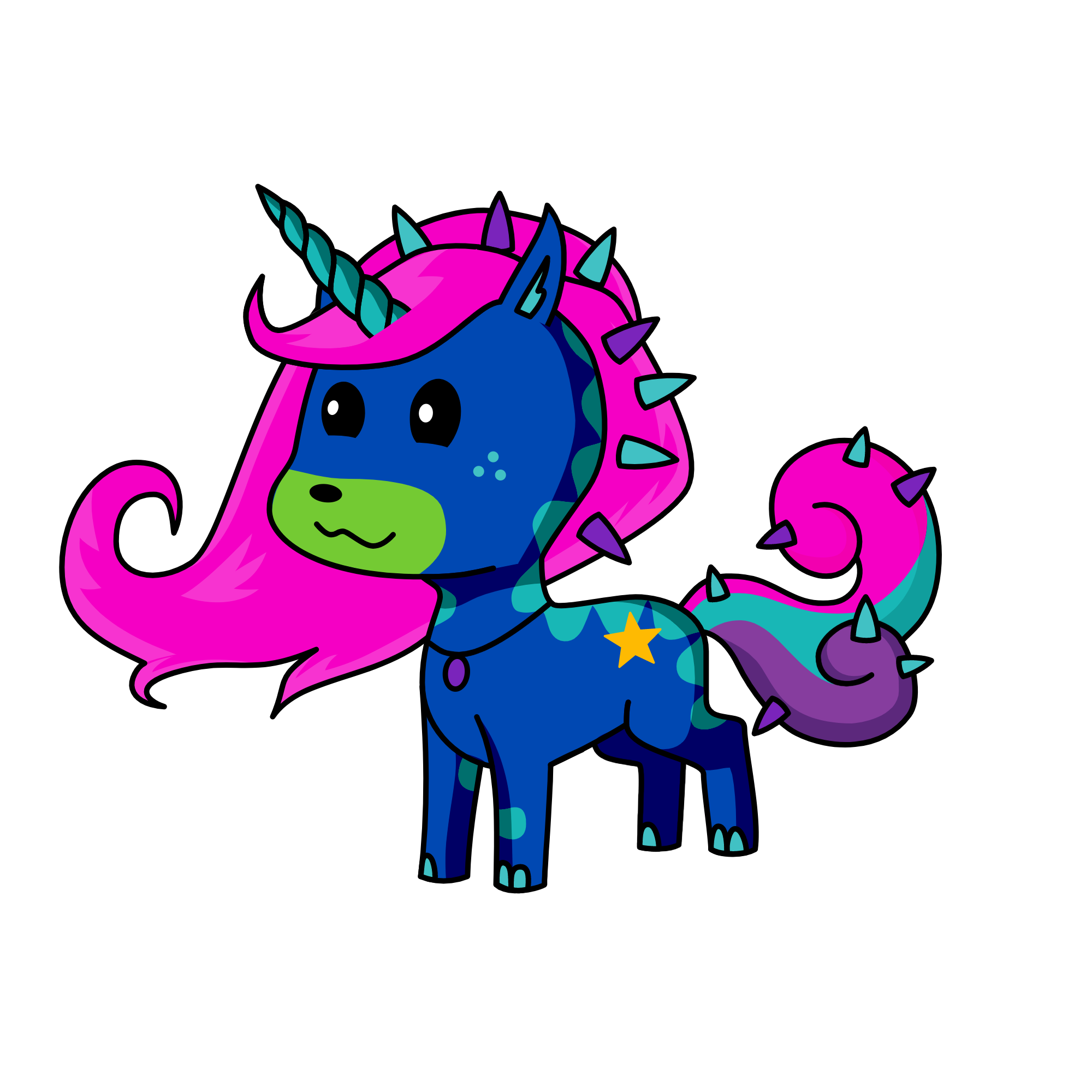 sea, the unicorn