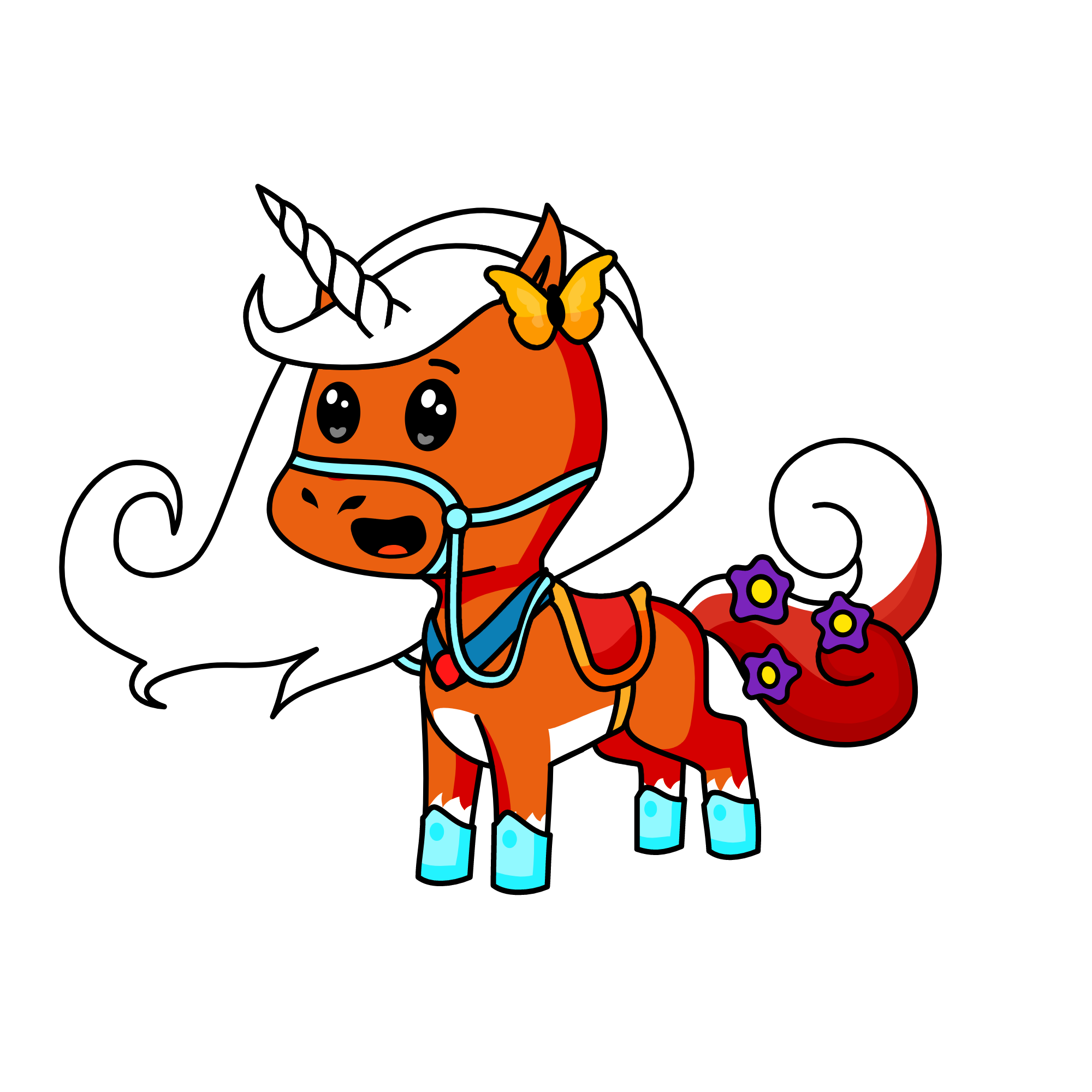 Sneker, the unicorn