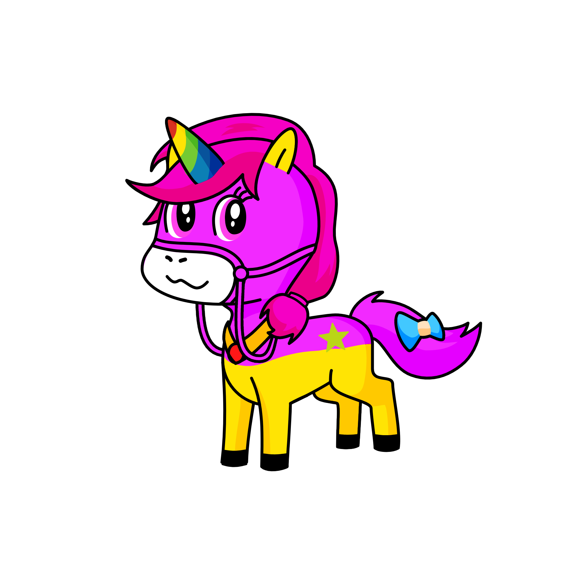 Pinkie Pie, the unicorn