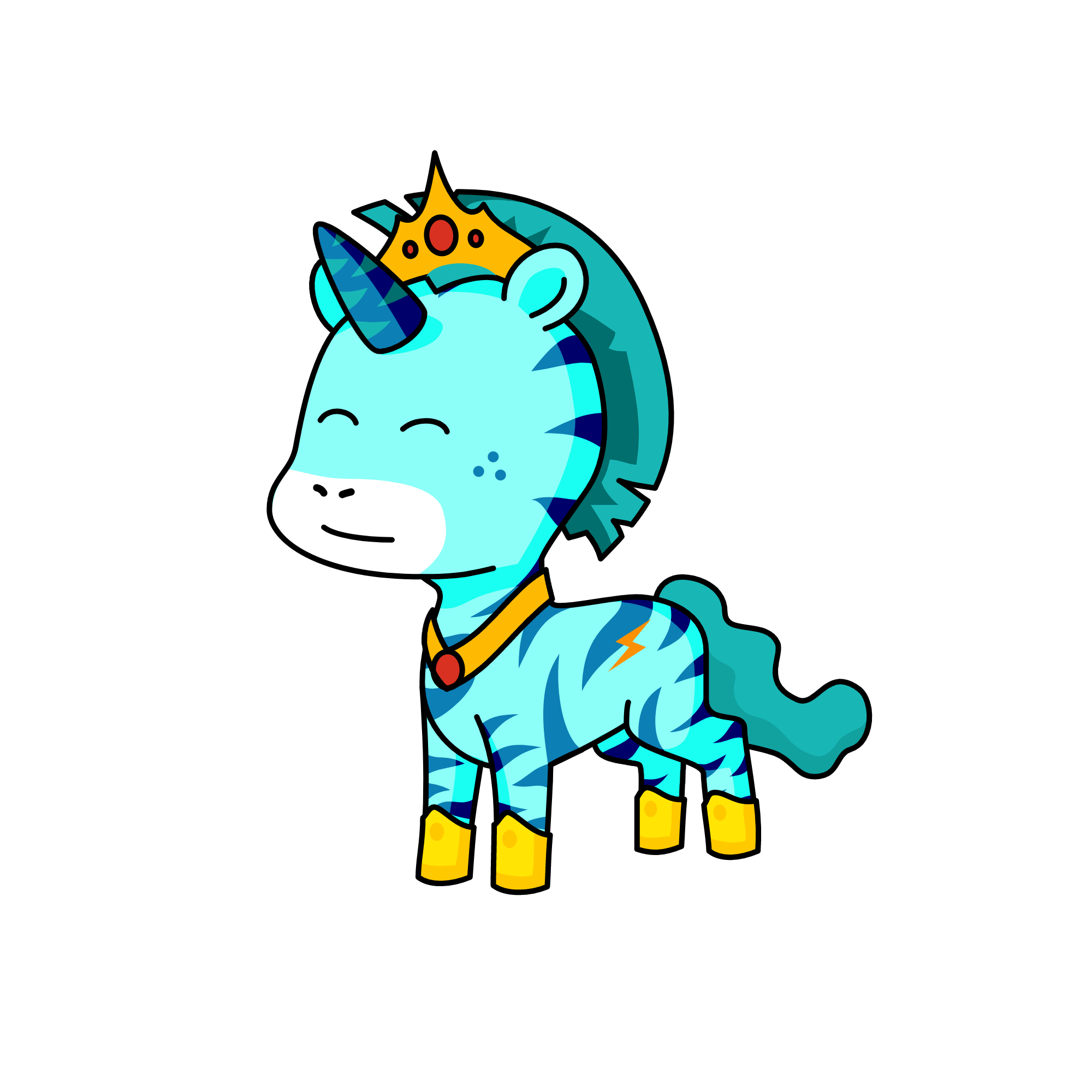 King Mistracua, the unicorn