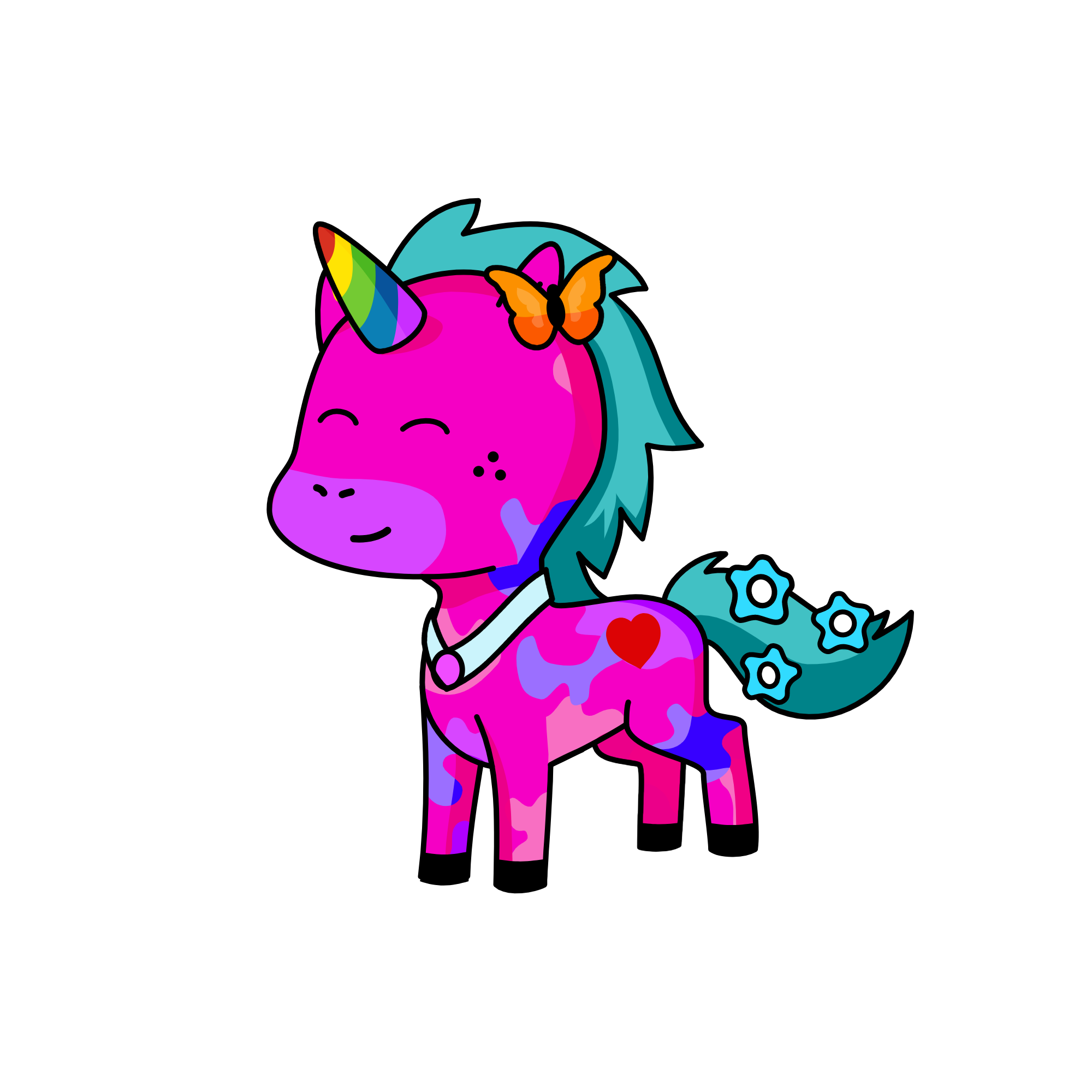Sweet Horn, the unicorn