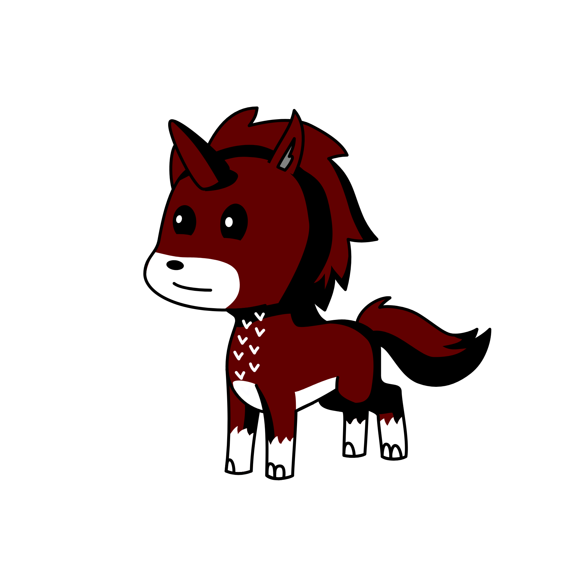 Ο πατέρας του ασπροδόντη, the unicorn