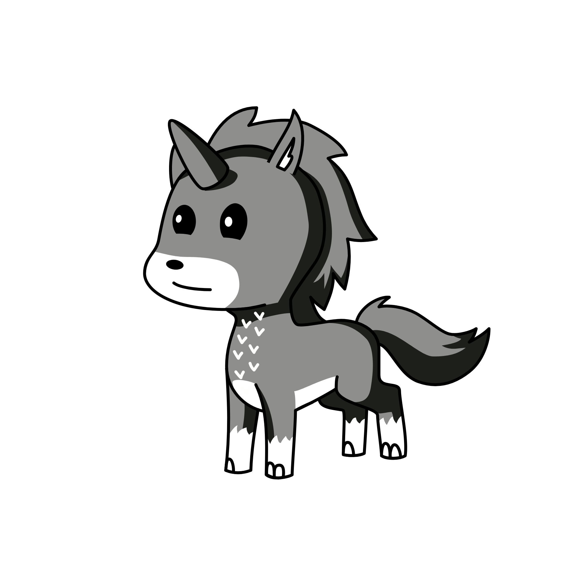 Ασπροδόντης, the unicorn